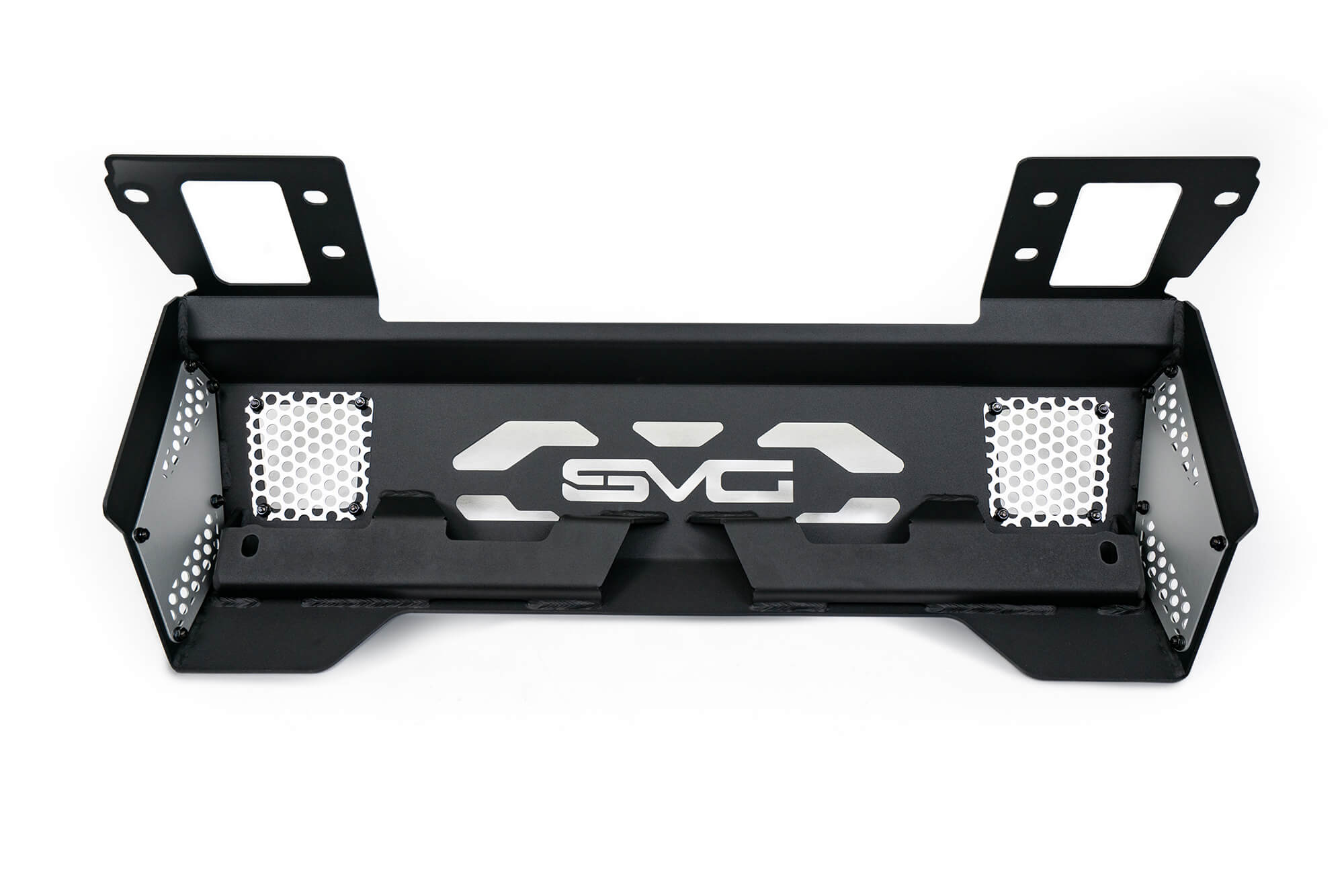 DV8 Offroad 2021-22 Ford Bronco; Steel Front Skid Plate SPBR-01