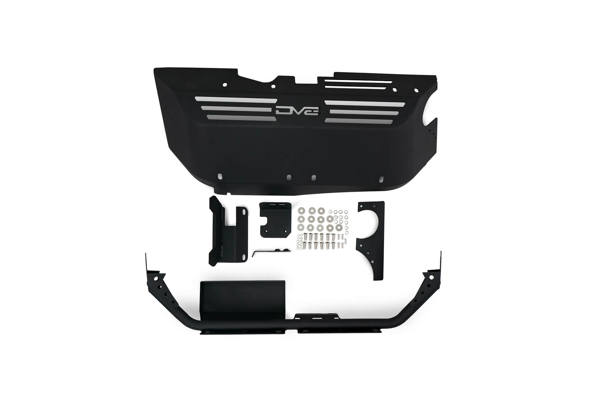 DV8 Offroad SPJL-05D 20-22 JEEP WRANGLER JL DIESEL DEF TANK / EXHAUST MUFFLER SKID PLATE SPJL-05D