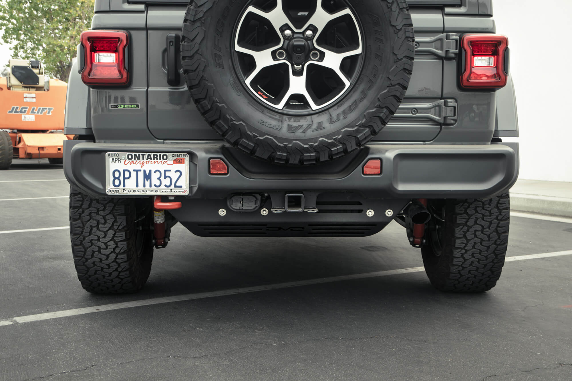 DV8 Offroad SPJL-05D 20-22 JEEP WRANGLER JL DIESEL DEF TANK / EXHAUST MUFFLER SKID PLATE SPJL-05D