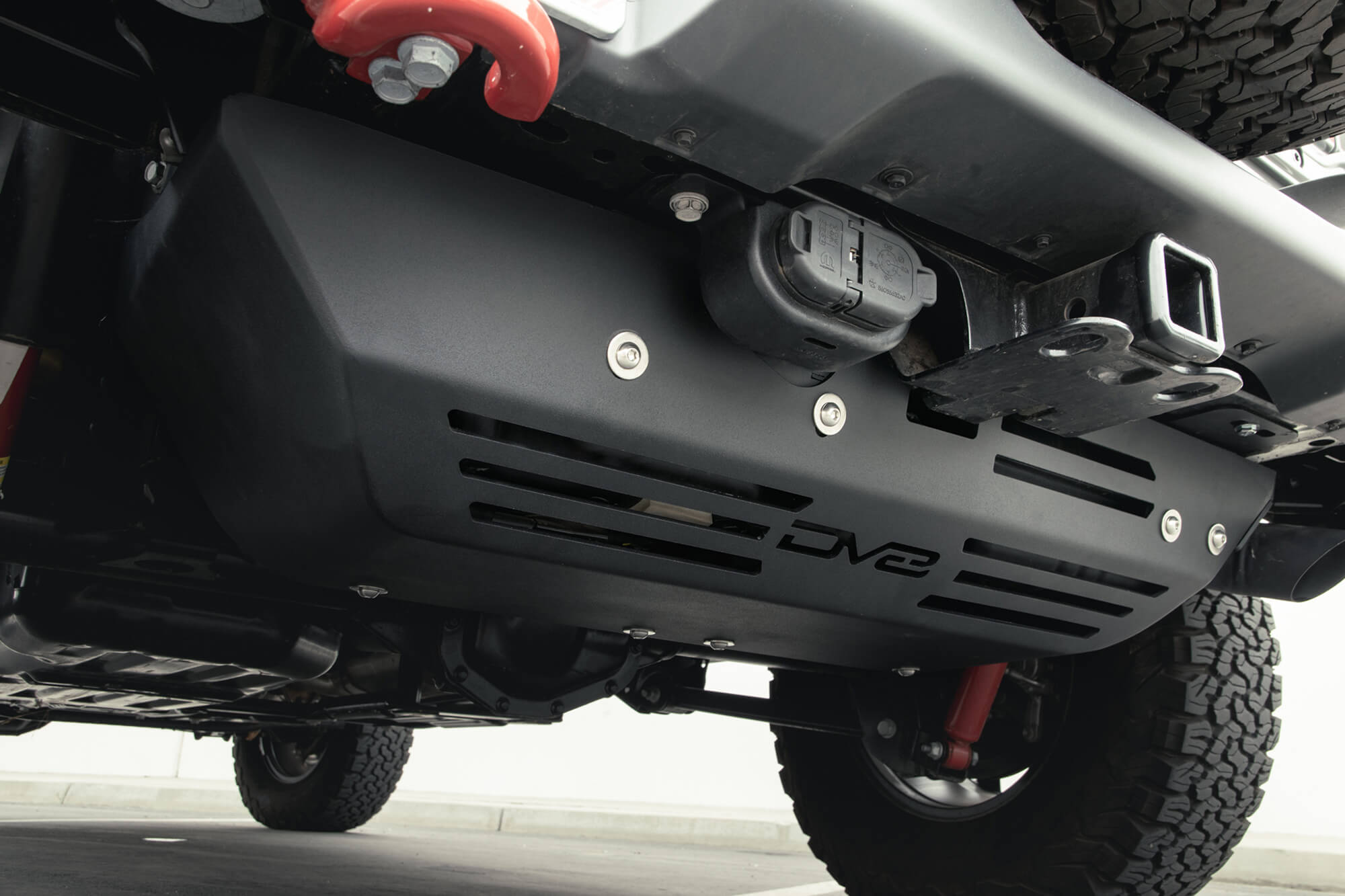 DV8 Offroad SPJL-05D 20-22 JEEP WRANGLER JL DIESEL DEF TANK / EXHAUST MUFFLER SKID PLATE SPJL-05D