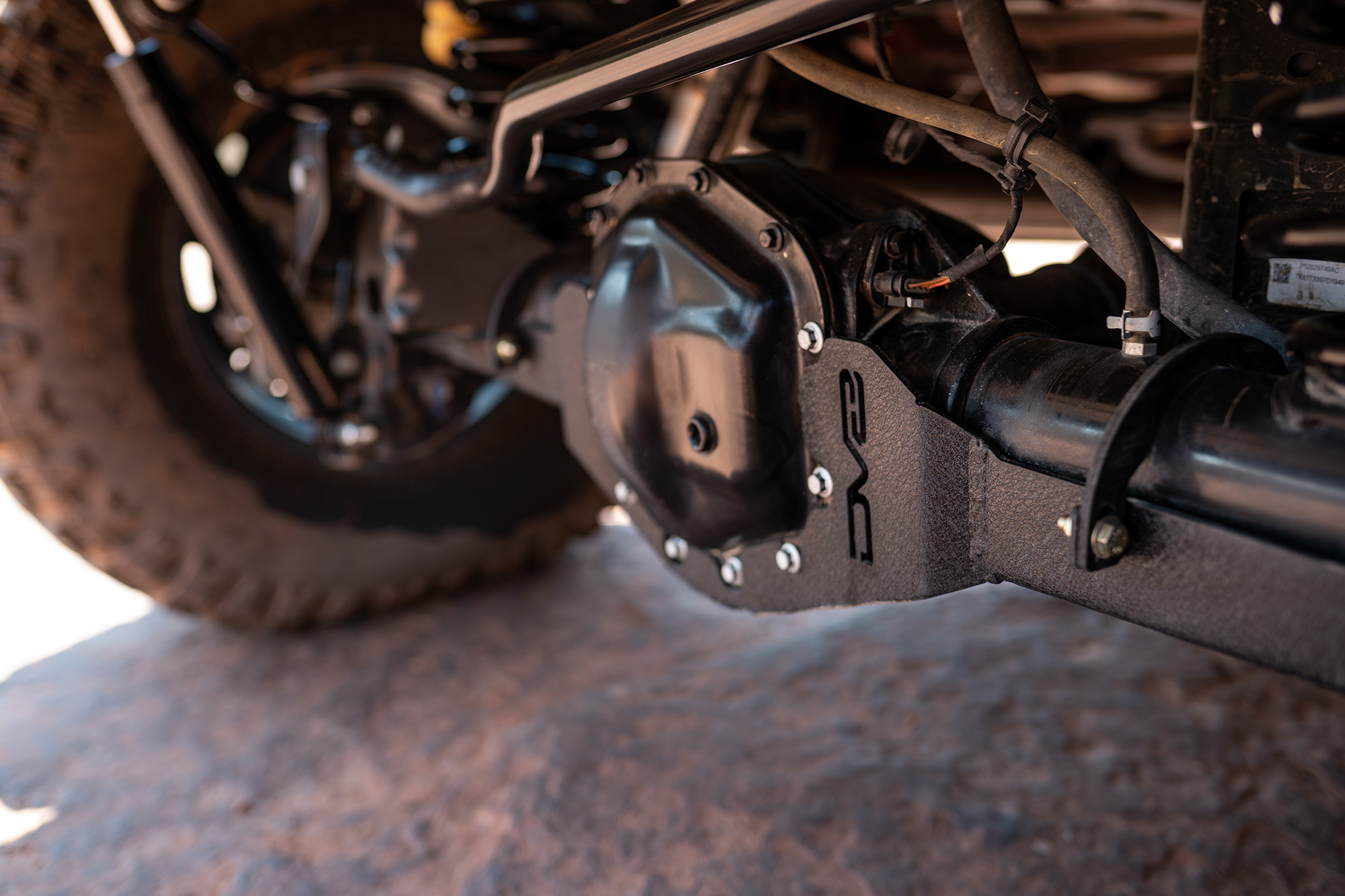 DV8 Offroad Skid Plate; Rear Differential SPJL-10