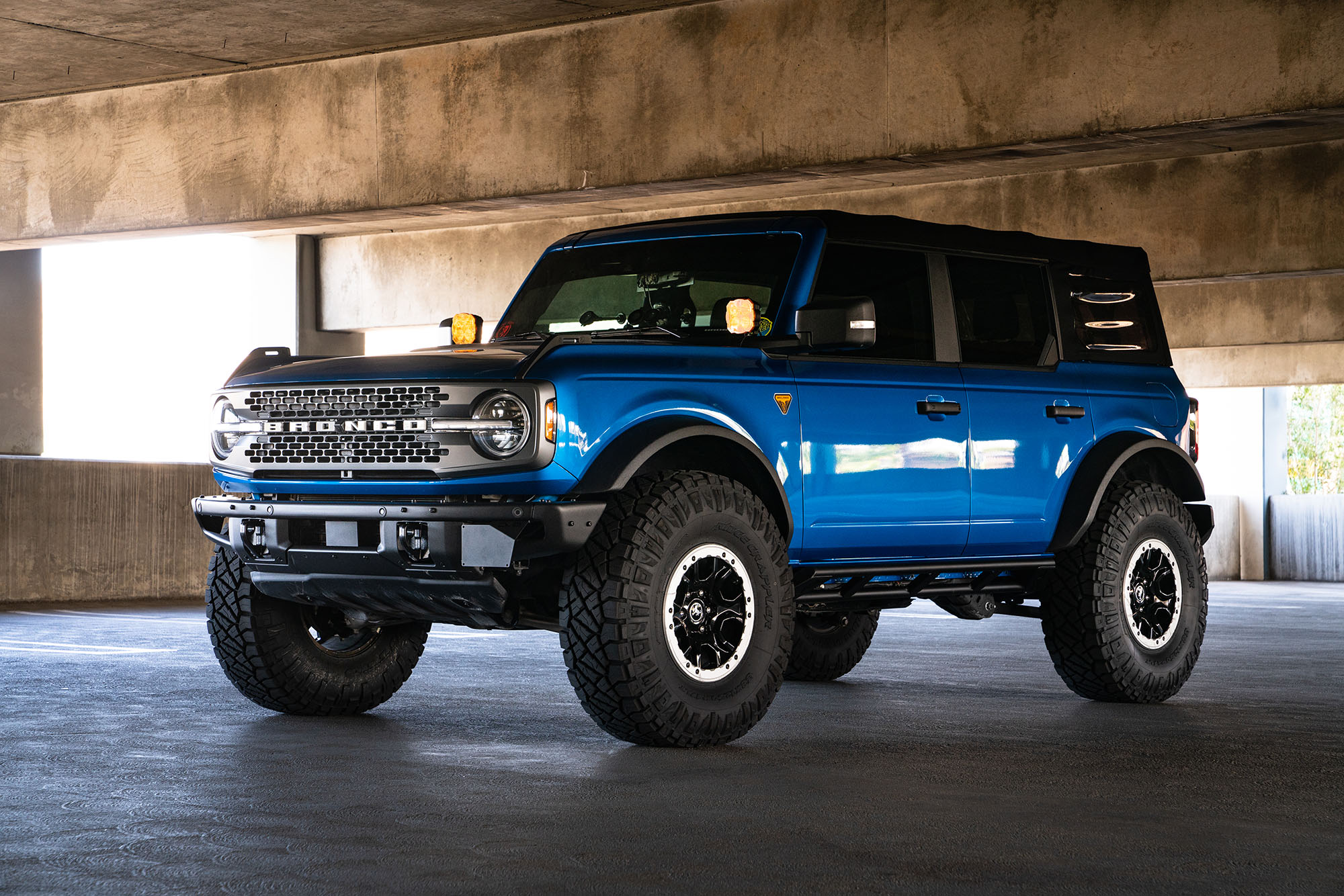 DV8 Offroad 2021-22 Ford Bronco; FS-15 Series Rock Sliders? SRBR-01