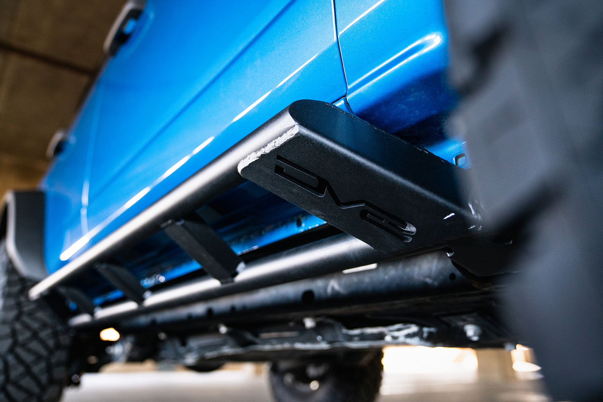 DV8 Offroad 2021-22 Ford Bronco; FS-15 Series Rock Sliders? SRBR-01