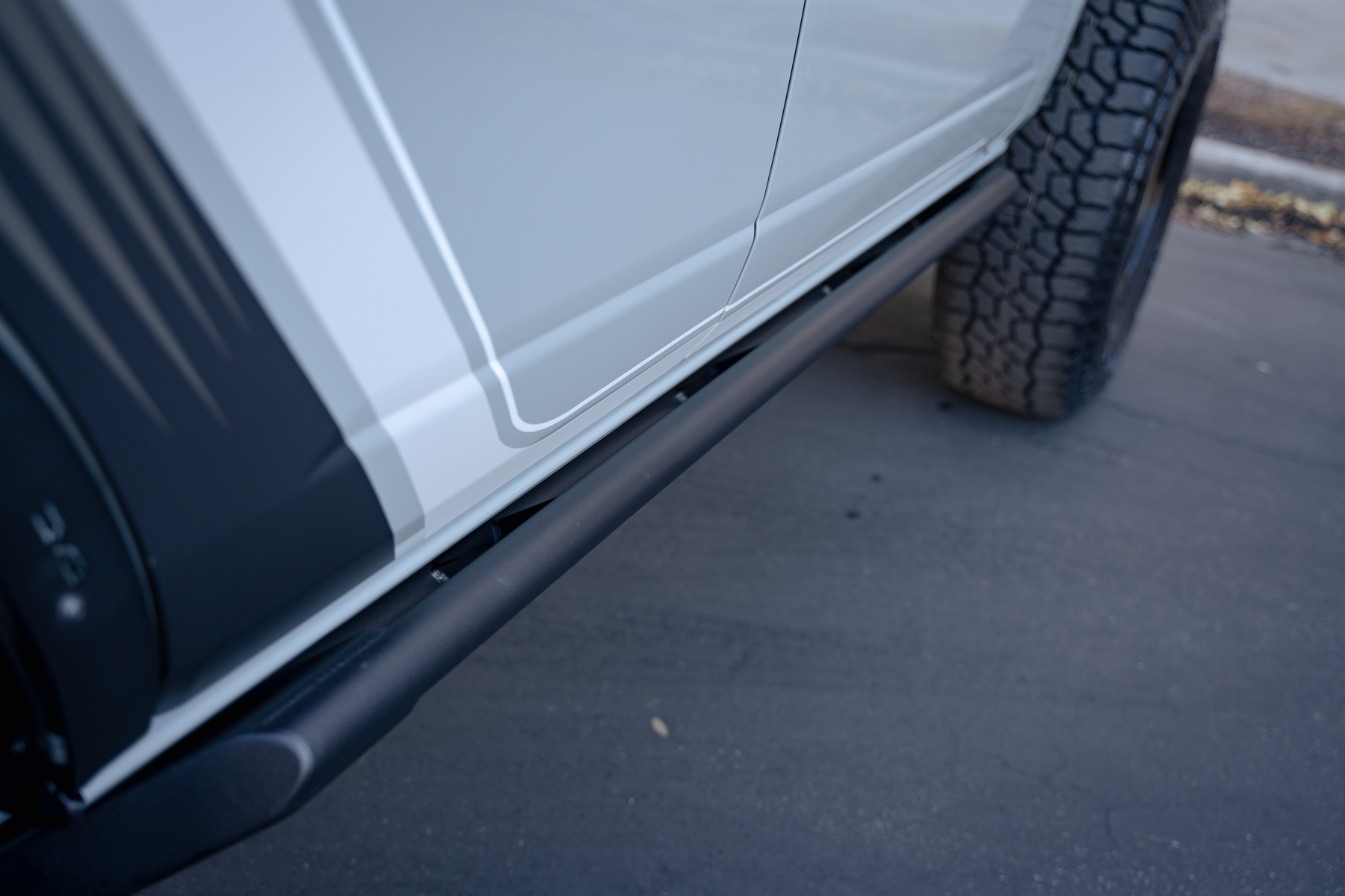 DV8 Offroad 2021-22 Ford Bronco; FS-15 Series Rock Sliders? SRBR-01