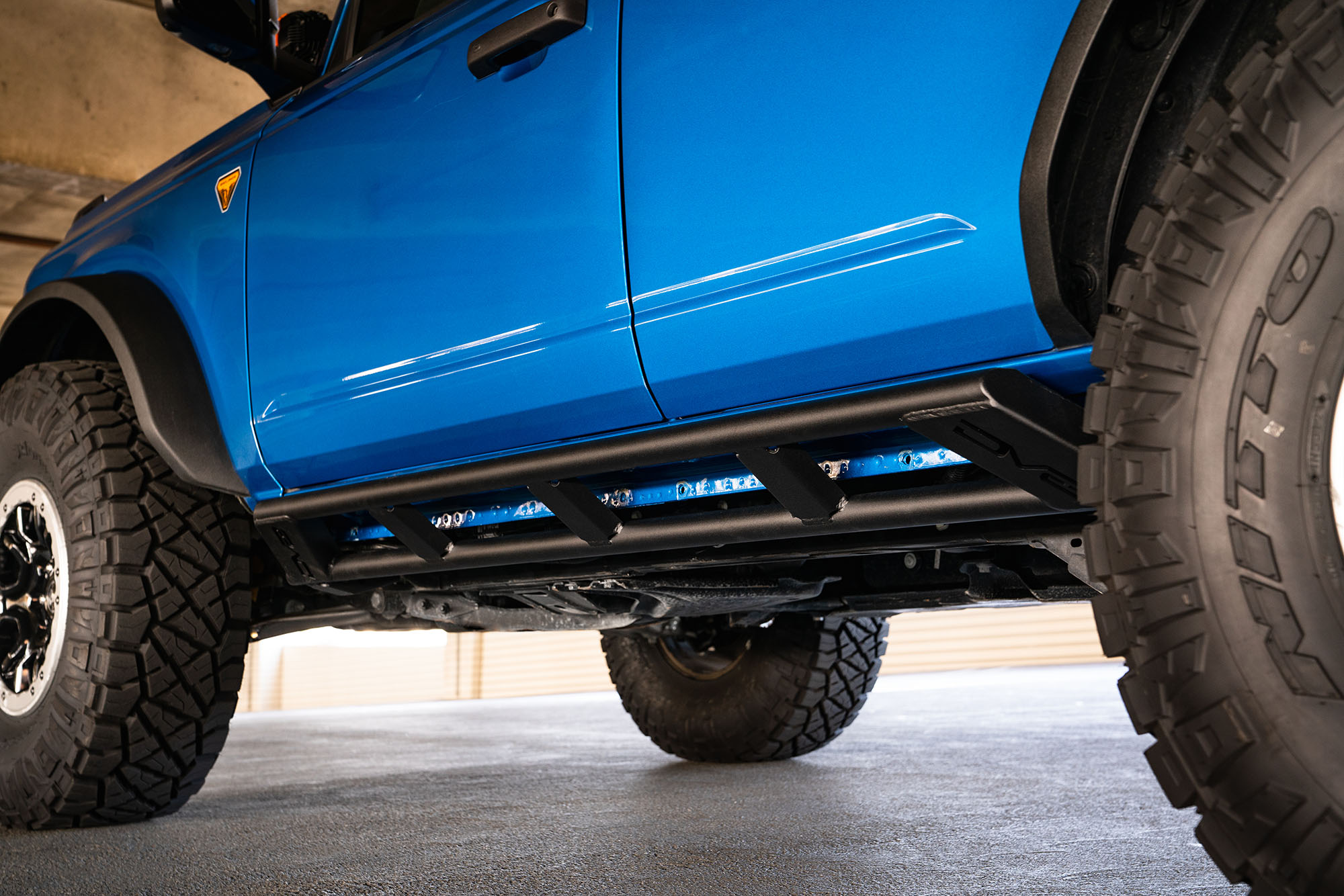 DV8 Offroad 2021-22 Ford Bronco; FS-15 Series Rock Sliders? SRBR-01