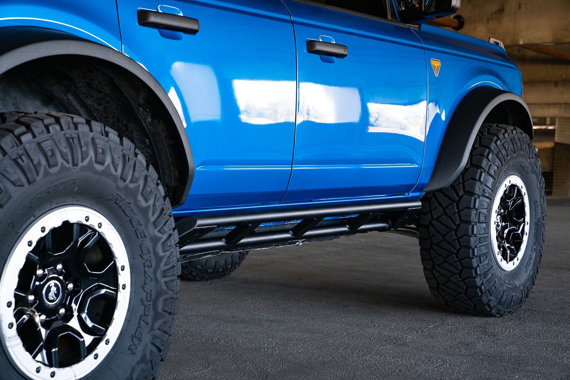 DV8 Offroad 2021-22 Ford Bronco; FS-15 Series Rock Sliders? SRBR-01