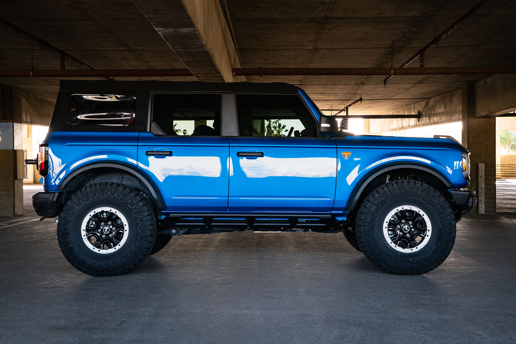 DV8 Offroad 2021-22 Ford Bronco; FS-15 Series Rock Sliders? SRBR-01