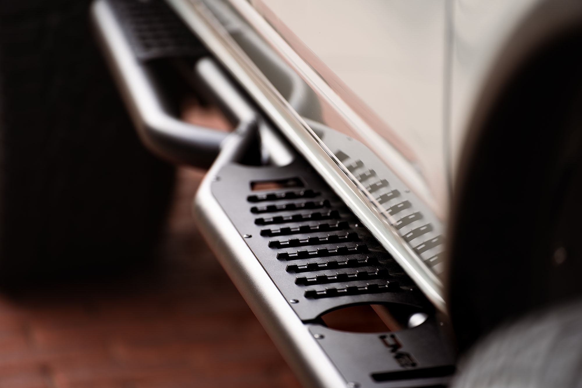 DV8 Offroad 2021-22 Ford Bronco; OE Plus Series Side Steps? SRBR-02