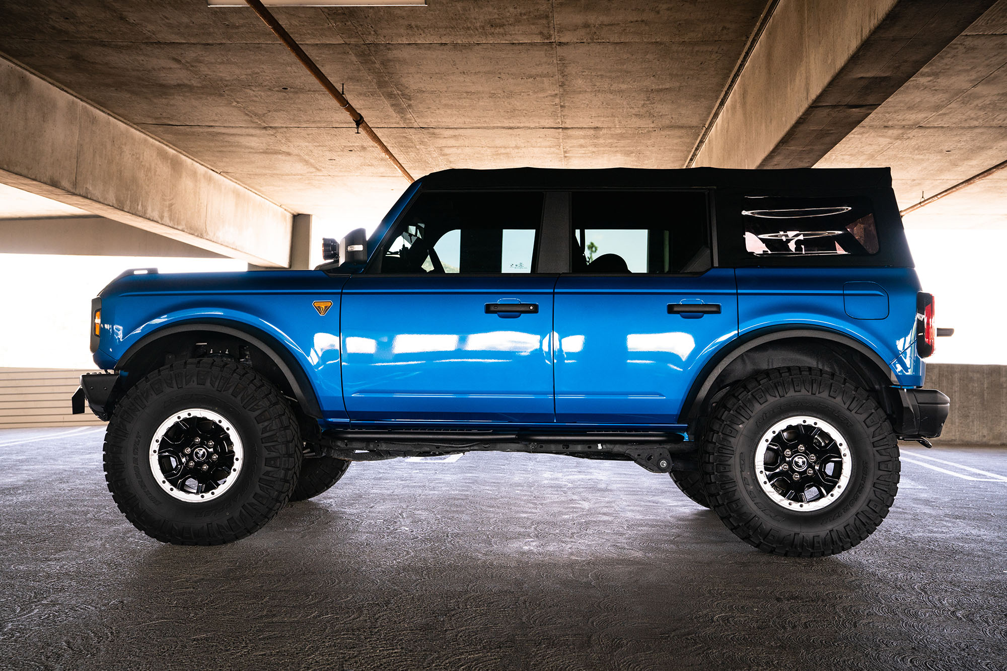 DV8 Offroad 2021-22 Ford Bronco; OE Plus Series Side Steps? SRBR-02