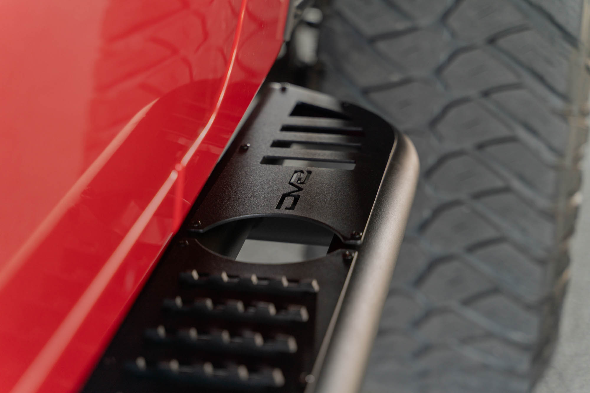 DV8 Offroad 4-Door Jeep Wrangler JK OE Plus Side Steps SRJK-08