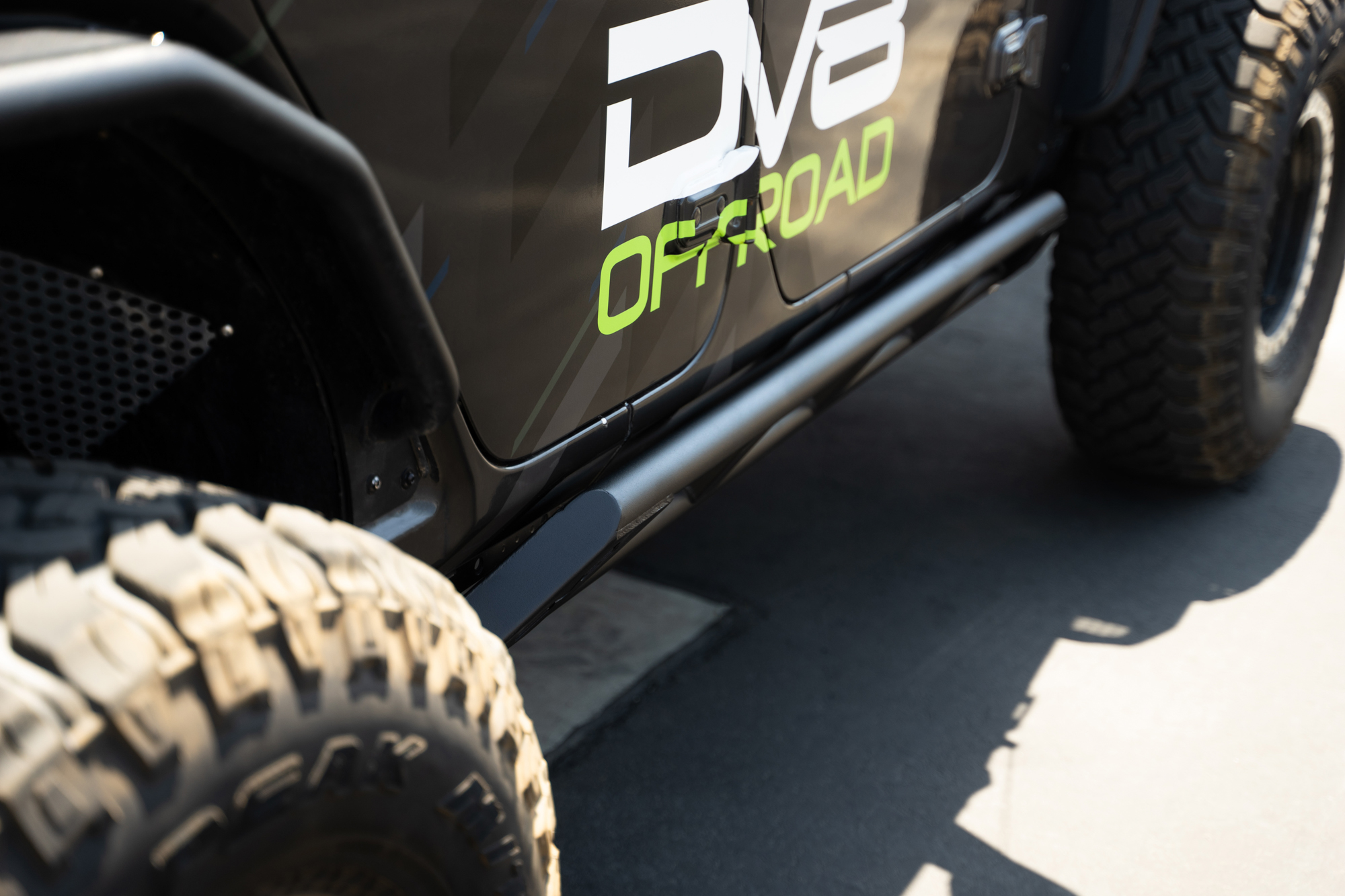 DV8 Offroad Jeep Wrangler JL FS-15 Series Rock Sliders SRJL-07