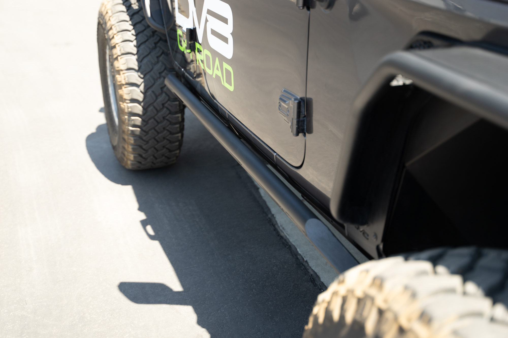 DV8 Offroad Jeep Wrangler JL FS-15 Series Rock Sliders SRJL-07