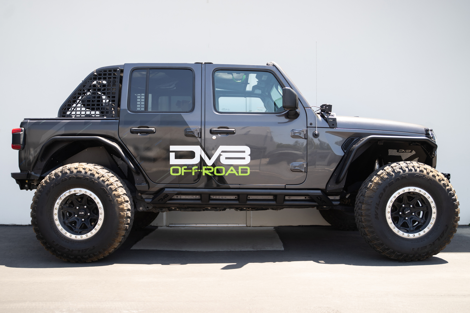 DV8 Offroad Jeep Wrangler JL FS-15 Series Rock Sliders SRJL-07