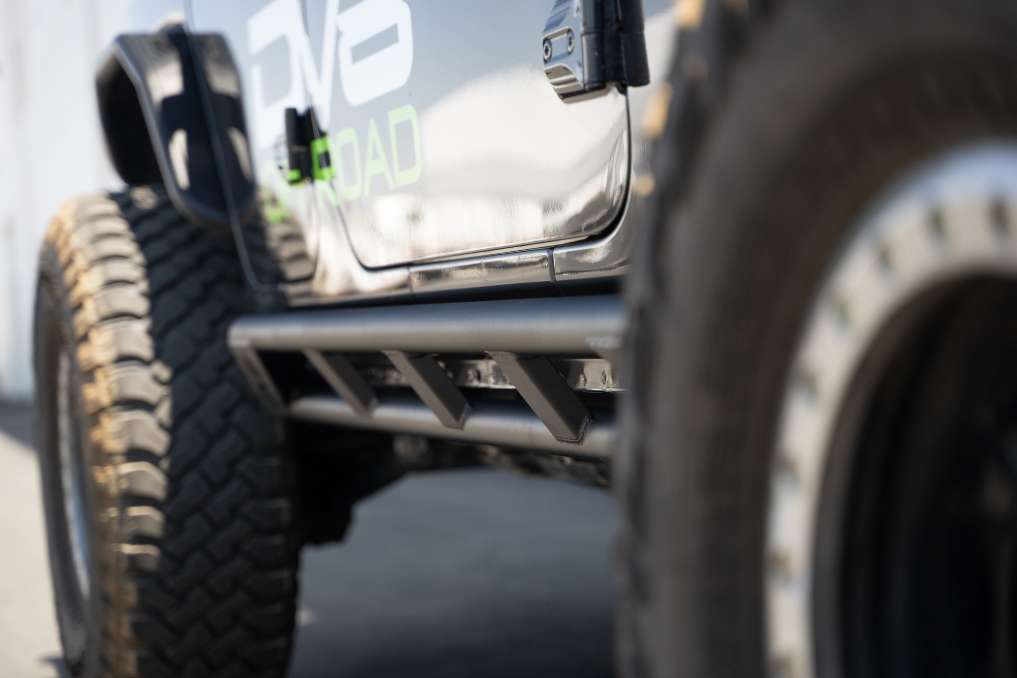 DV8 Offroad Jeep Wrangler JL FS-15 Series Rock Sliders SRJL-07