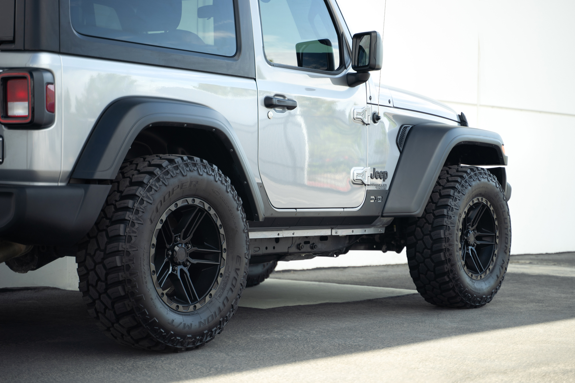 DV8 Offroad Jeep Wrangler JL 2-Door Rock Skins SRJL-29