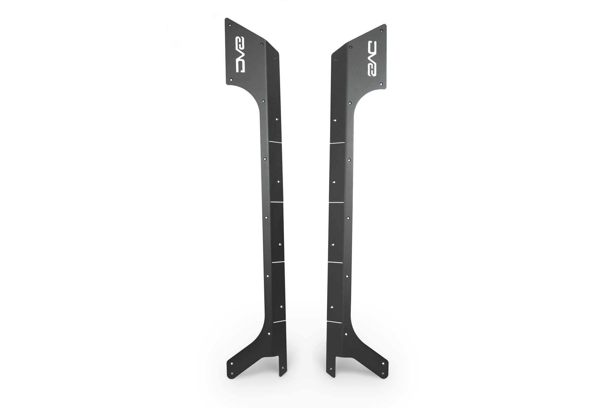 DV8 Offroad Jeep Wrangler JL 2-Door Rock Skins SRJL-29