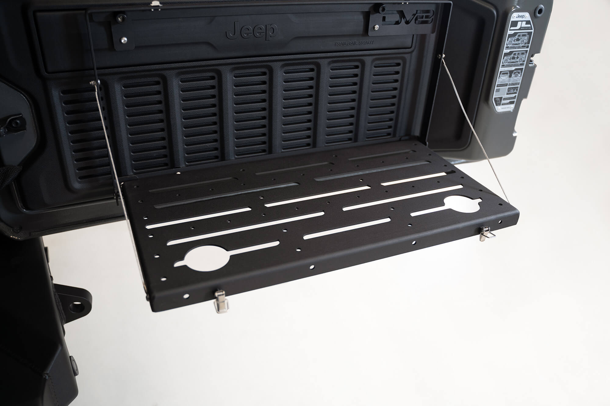 DV8 Offroad Trail Table; Rear Door TTJL-01