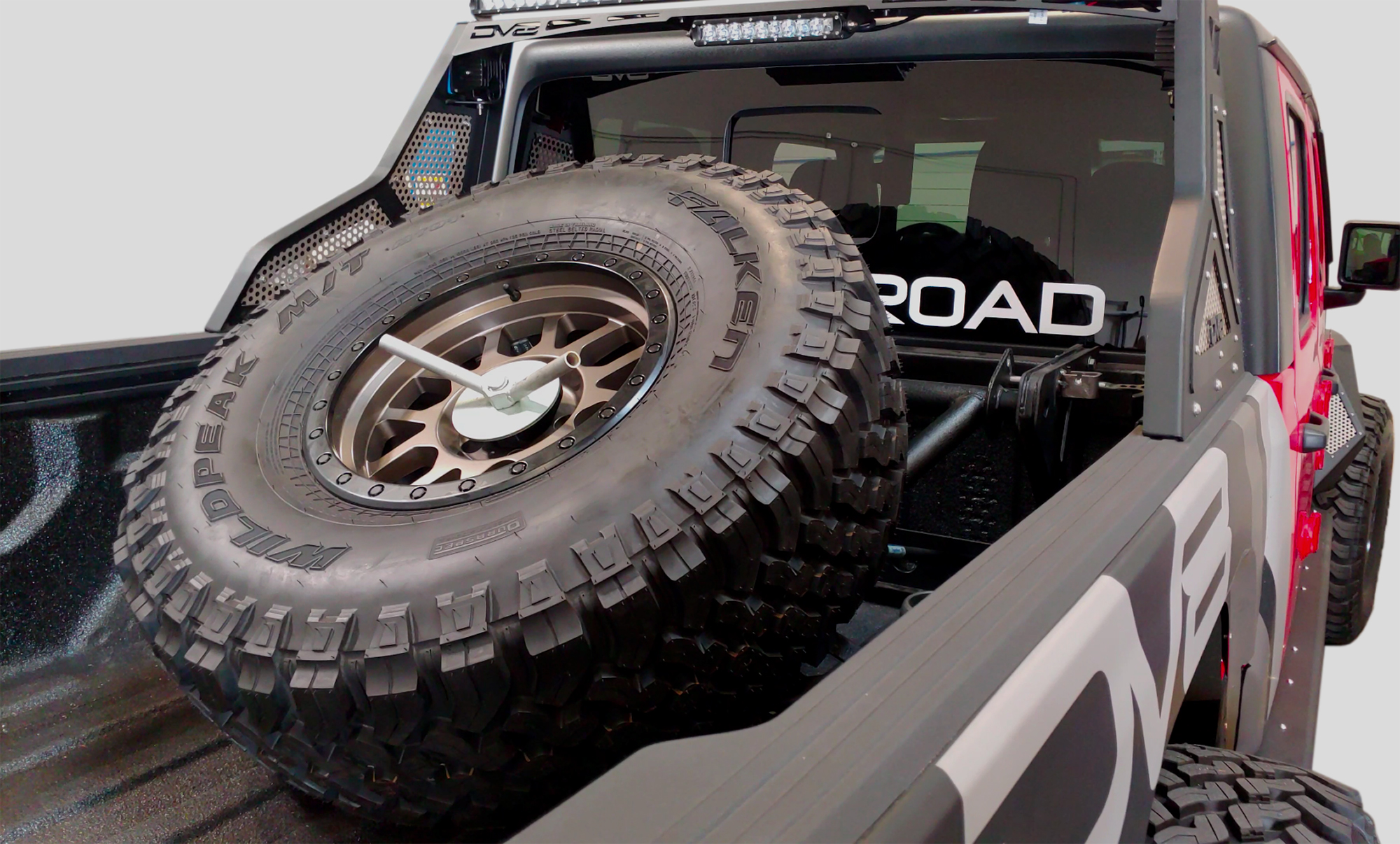 DV8 Offroad Adjustable Tire Carrier TCGL-01