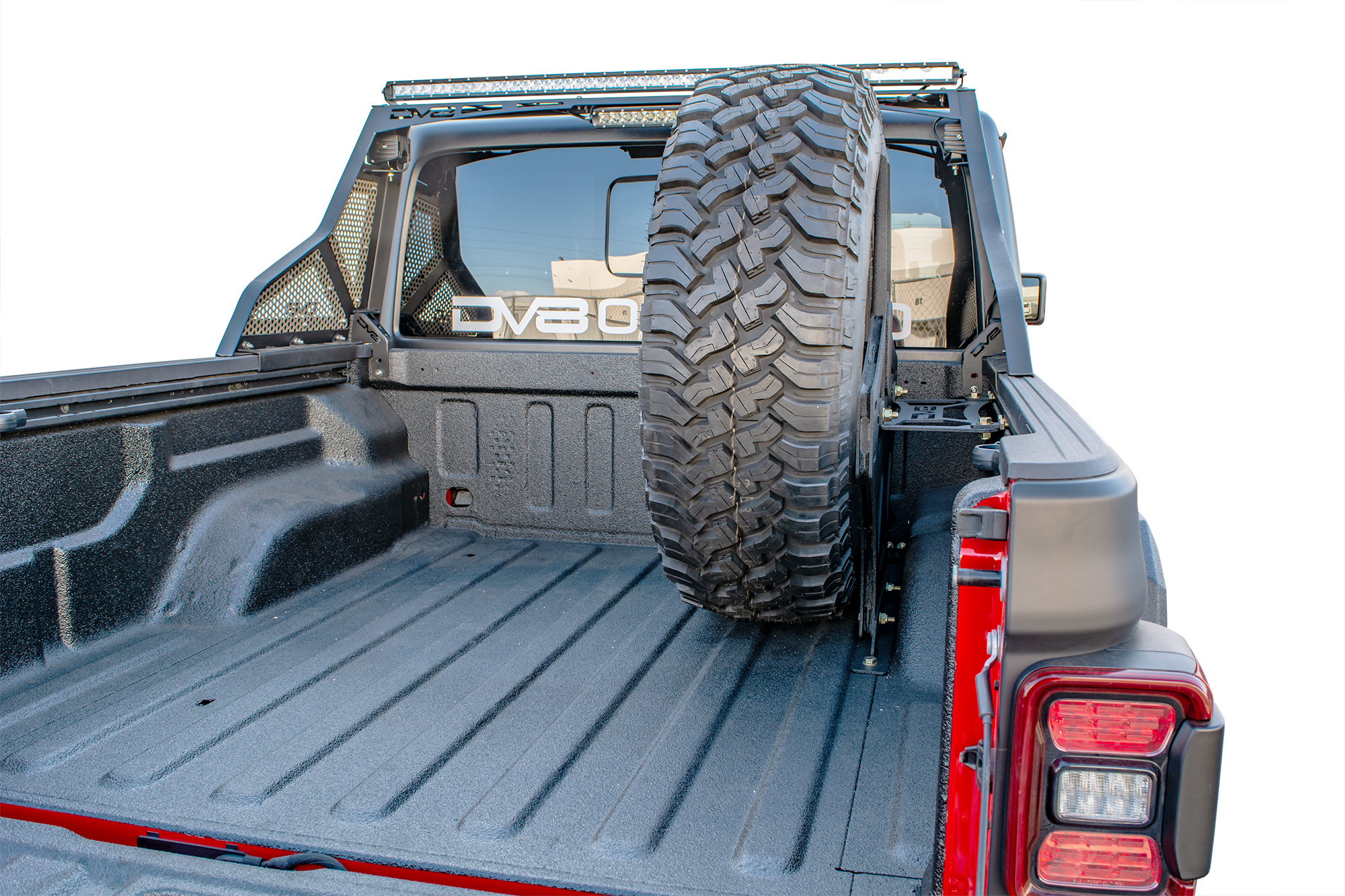 DV8 Offroad Stand Up Spare Tire Mount TCGL-02