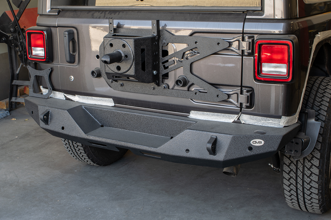 DV8 Offroad Tailgate Mounted Tire Carrier TCJL-01