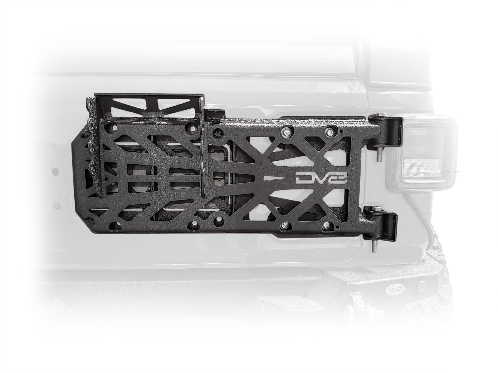DV8 Offroad Hinge Mounted Tire Carrier TCJL-03