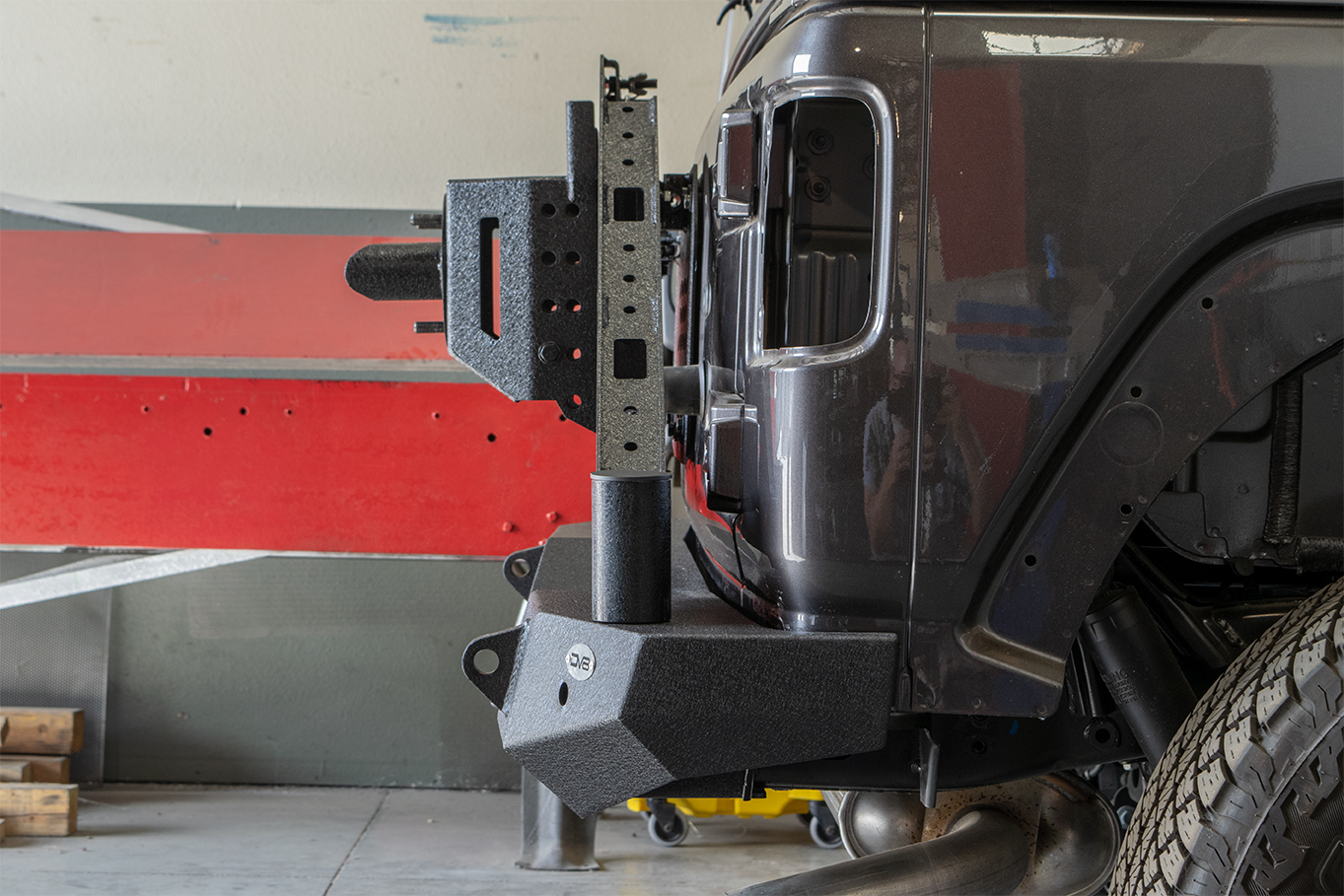 DV8 Offroad Tire Carrier Add-On TCJL-06