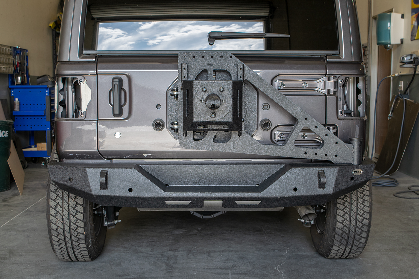 DV8 Offroad Tire Carrier Add-On TCJL-06
