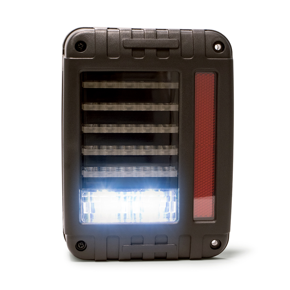 DV8 Offroad LED Tail Light; Horizontal TLJK-01