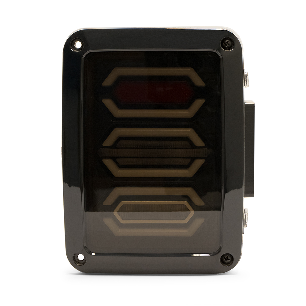 DV8 Offroad LED Tail Light; Hexagon Light TLJK-02