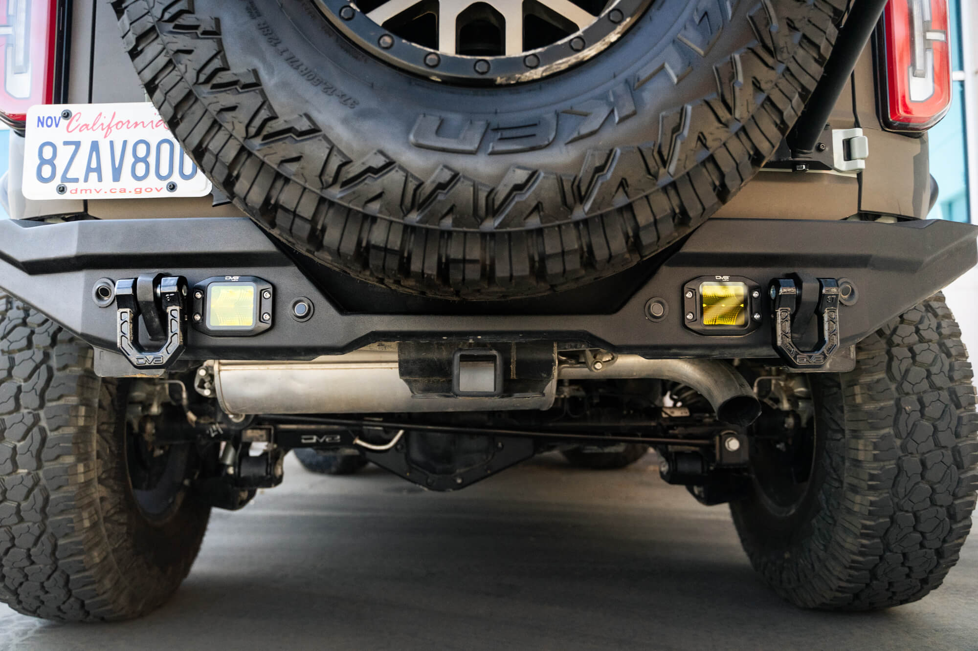 DV8 Offroad Black DV8 Elite Series D-Rings (Pair) UNSK-01BL