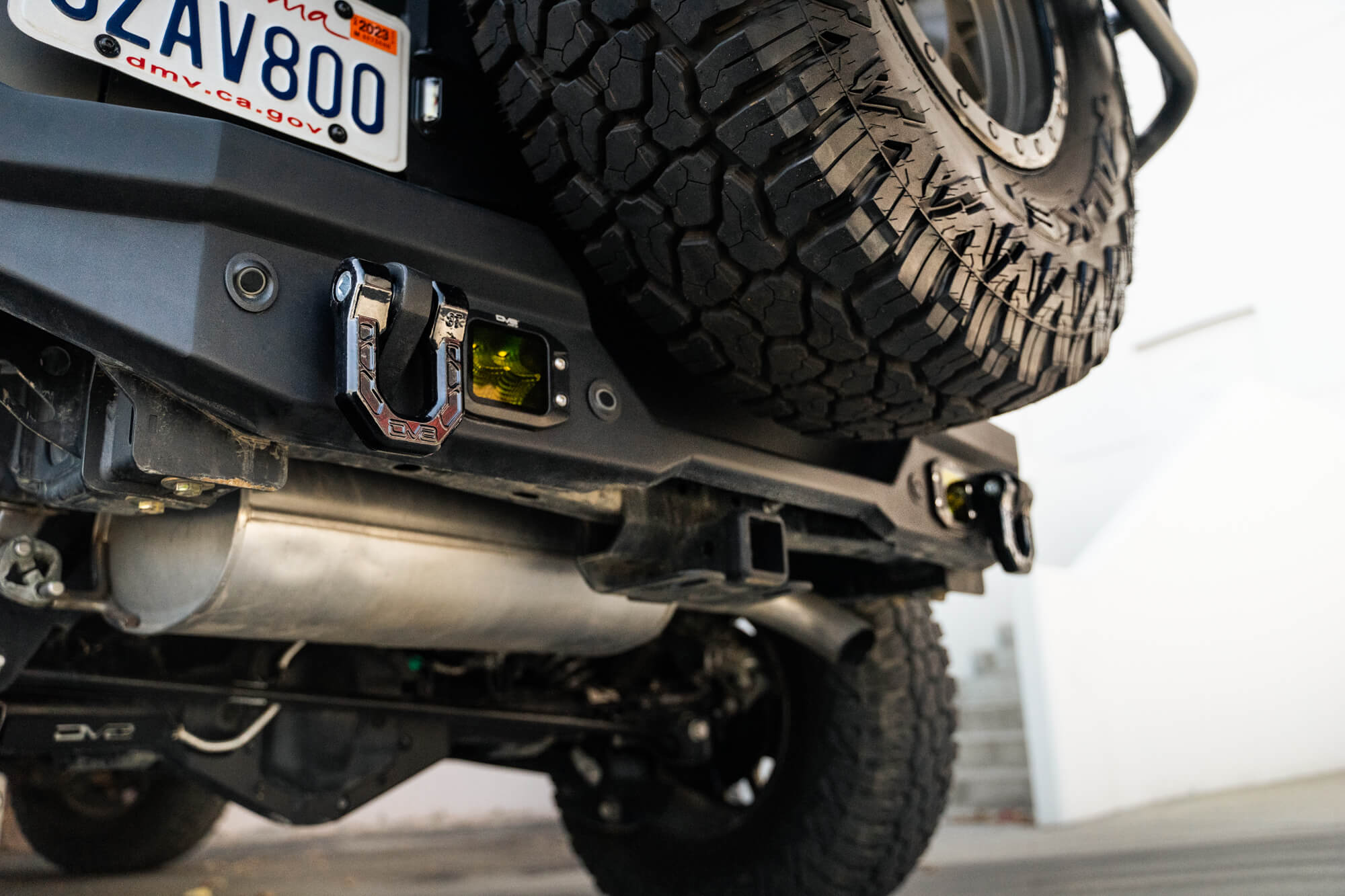 DV8 Offroad Black DV8 Elite Series D-Rings (Pair) UNSK-01BL