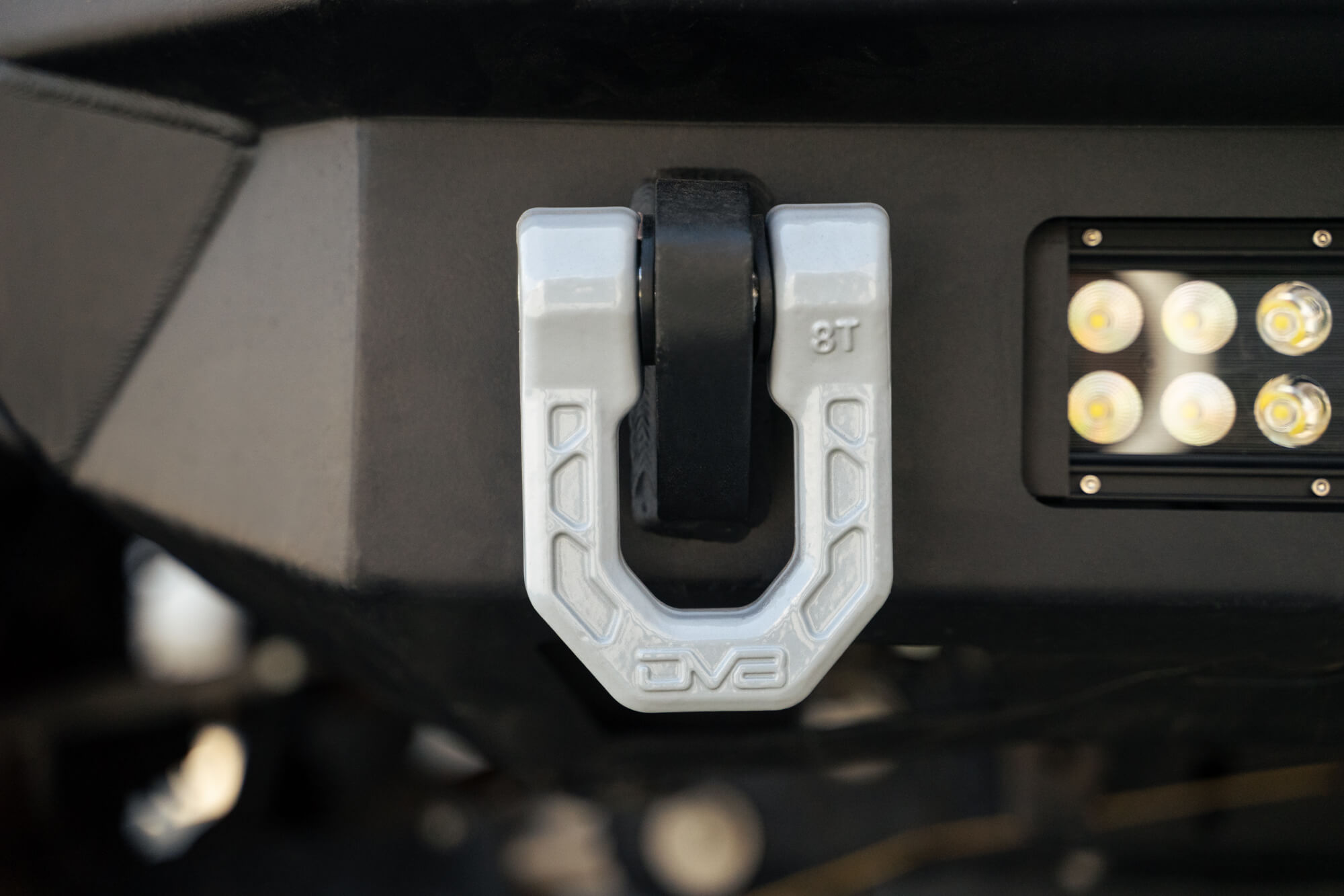 DV8 Offroad Gray DV8 Elite Series D-Rings (Pair) UNSK-01GR