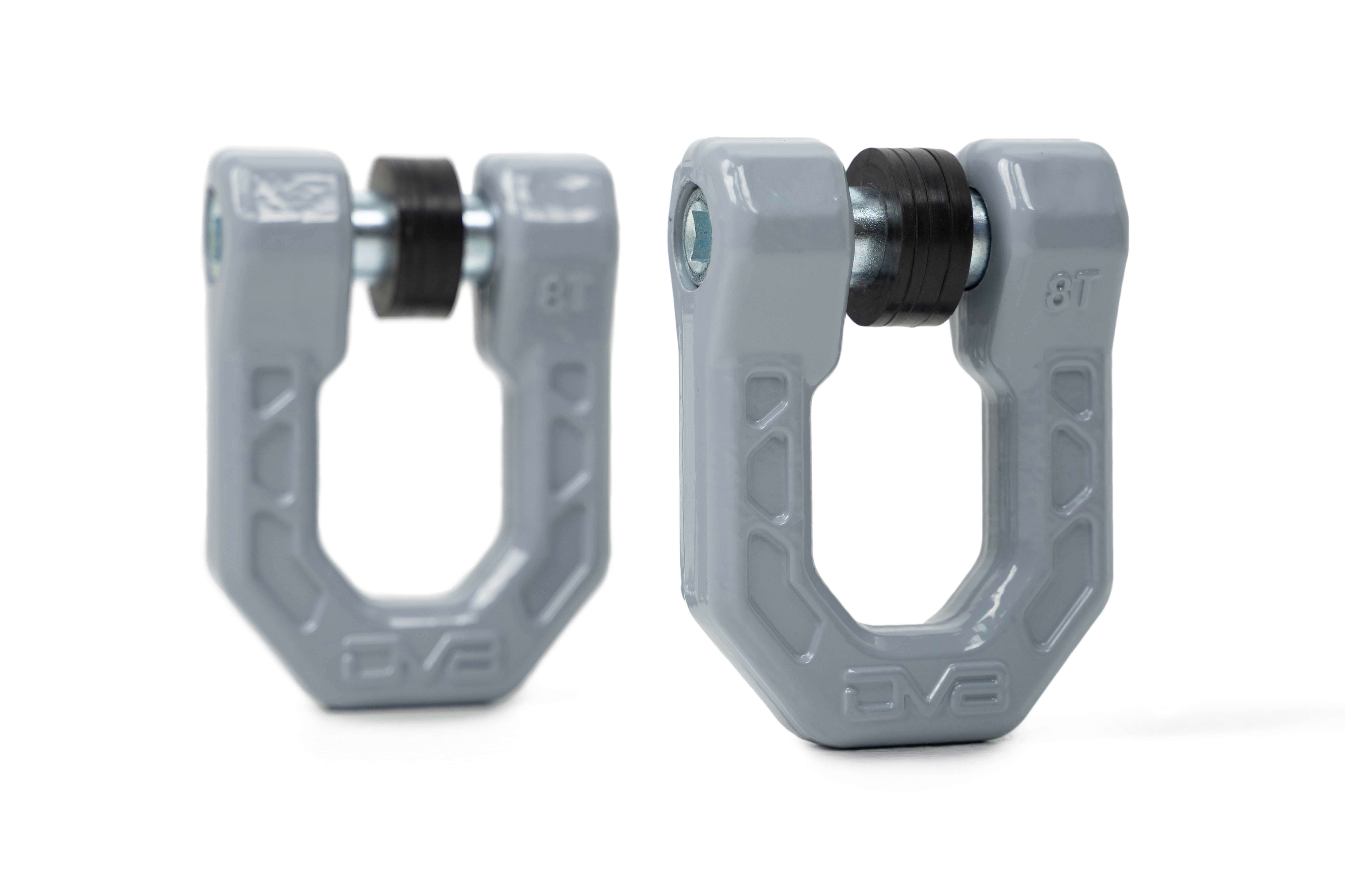 DV8 Offroad Gray DV8 Elite Series D-Rings (Pair) UNSK-01GR