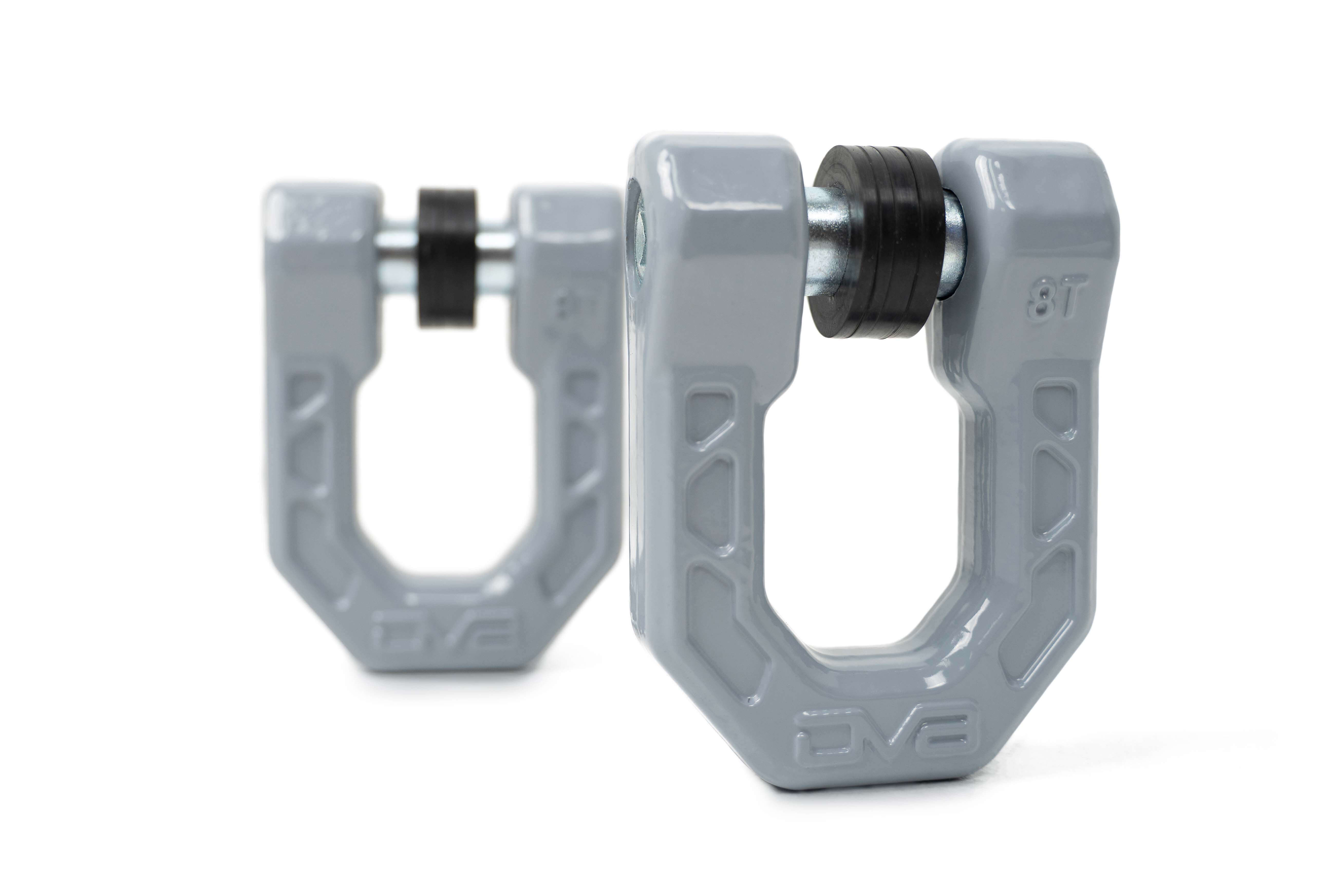 DV8 Offroad Gray DV8 Elite Series D-Rings (Pair) UNSK-01GR