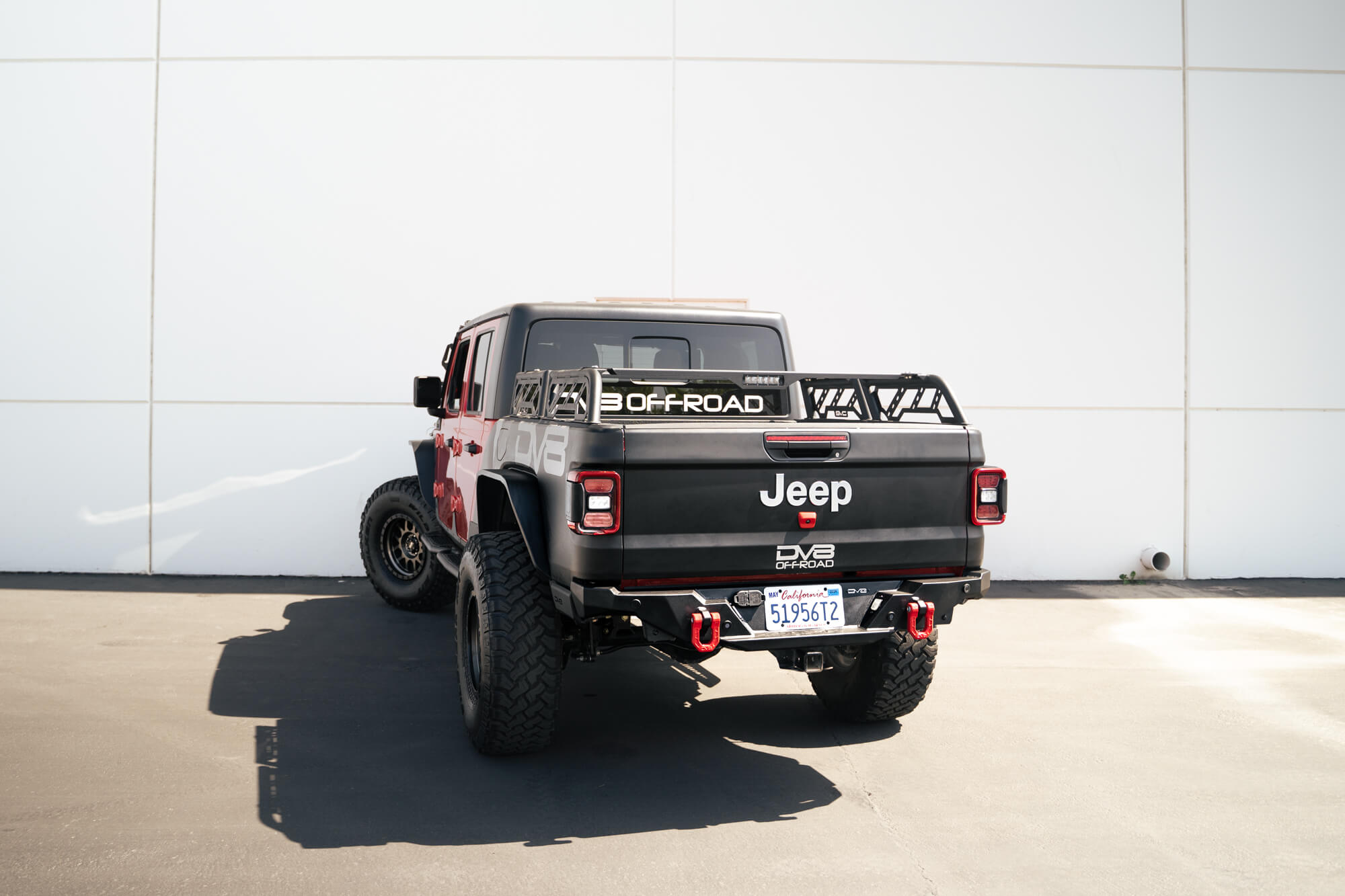 DV8 Offroad Red DV8 Elite Series D-Rings (Pair) UNSK-01RD