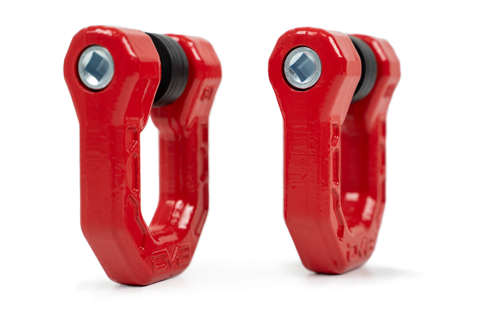 DV8 Offroad Red DV8 Elite Series D-Rings (Pair) UNSK-01RD