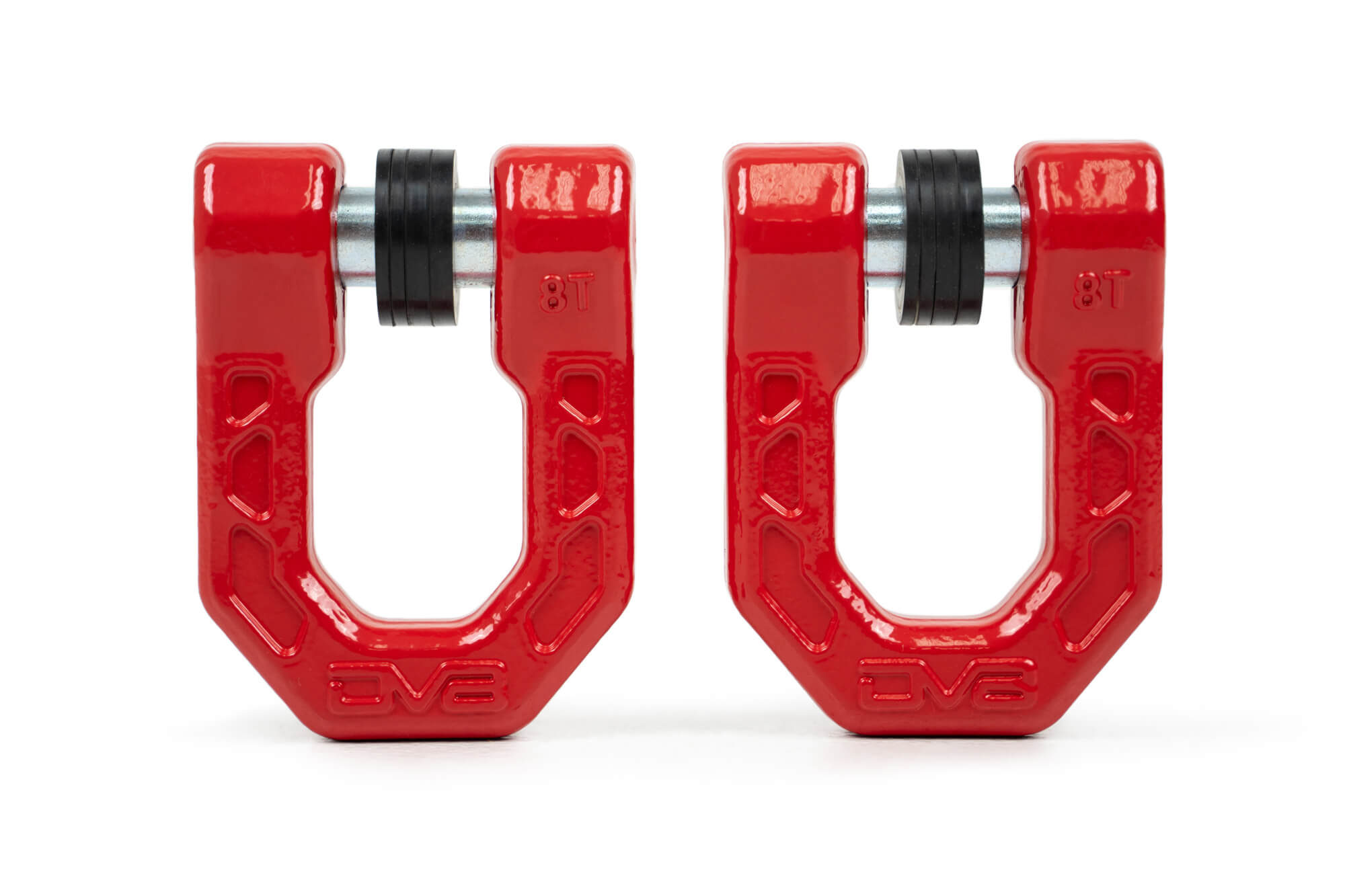 DV8 Offroad Red DV8 Elite Series D-Rings (Pair) UNSK-01RD