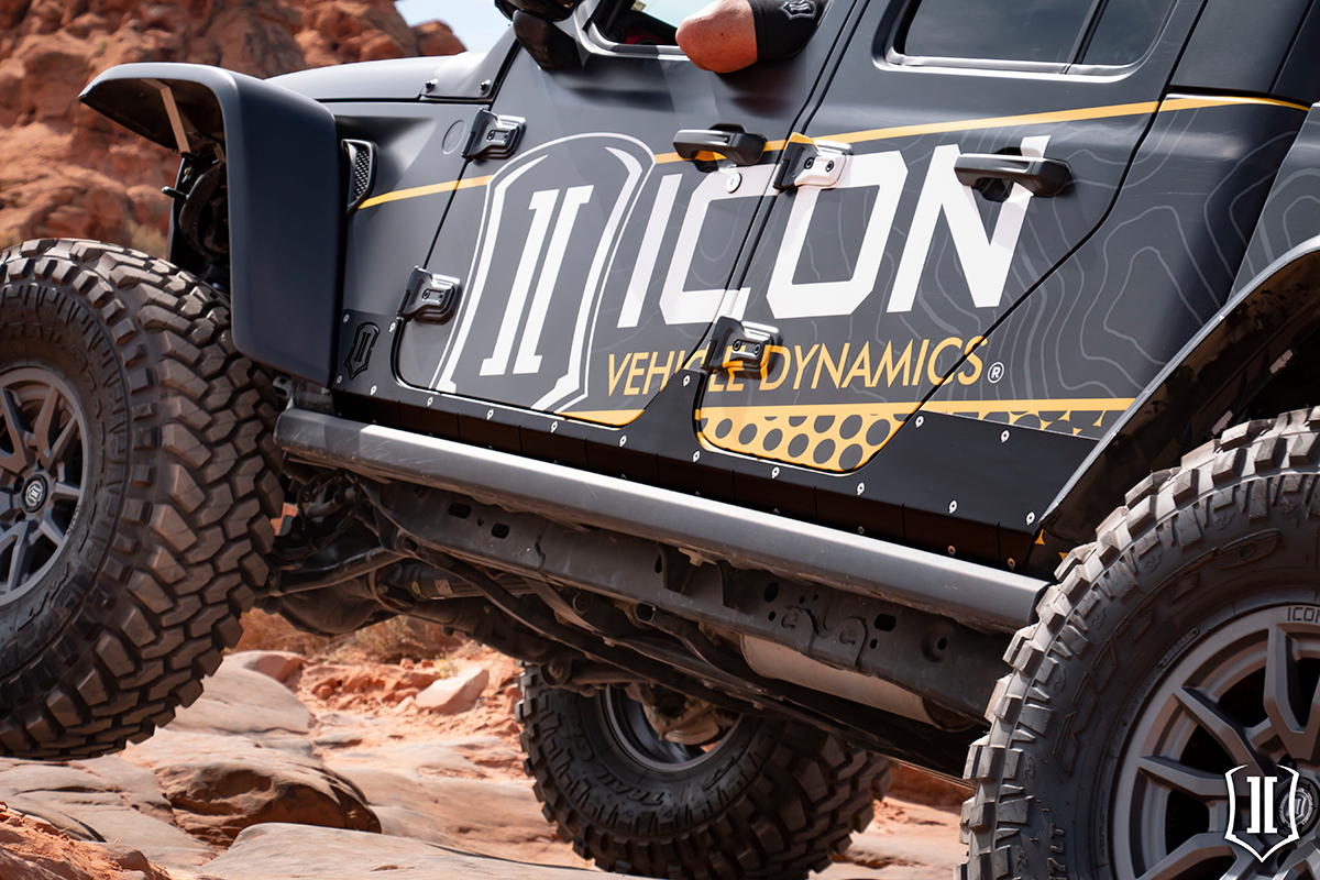 ICON Impact Series Offroad Armor 20-UP JEEP JT BODY ARMOR 25169