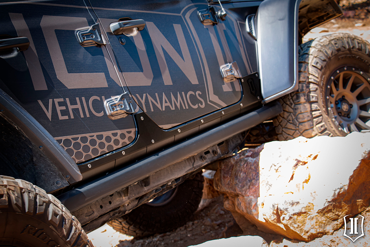 ICON Impact Series Offroad Armor 18-UP JEEP JL 4DR BODY ARMOR 25163