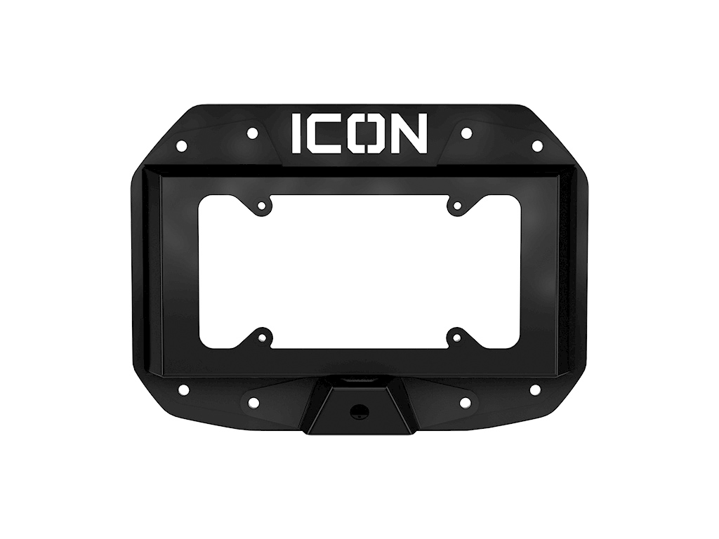 ICON Impact Series Offroad Armor 18-UP JEEP JL SPARE TIRE DELETE 25170