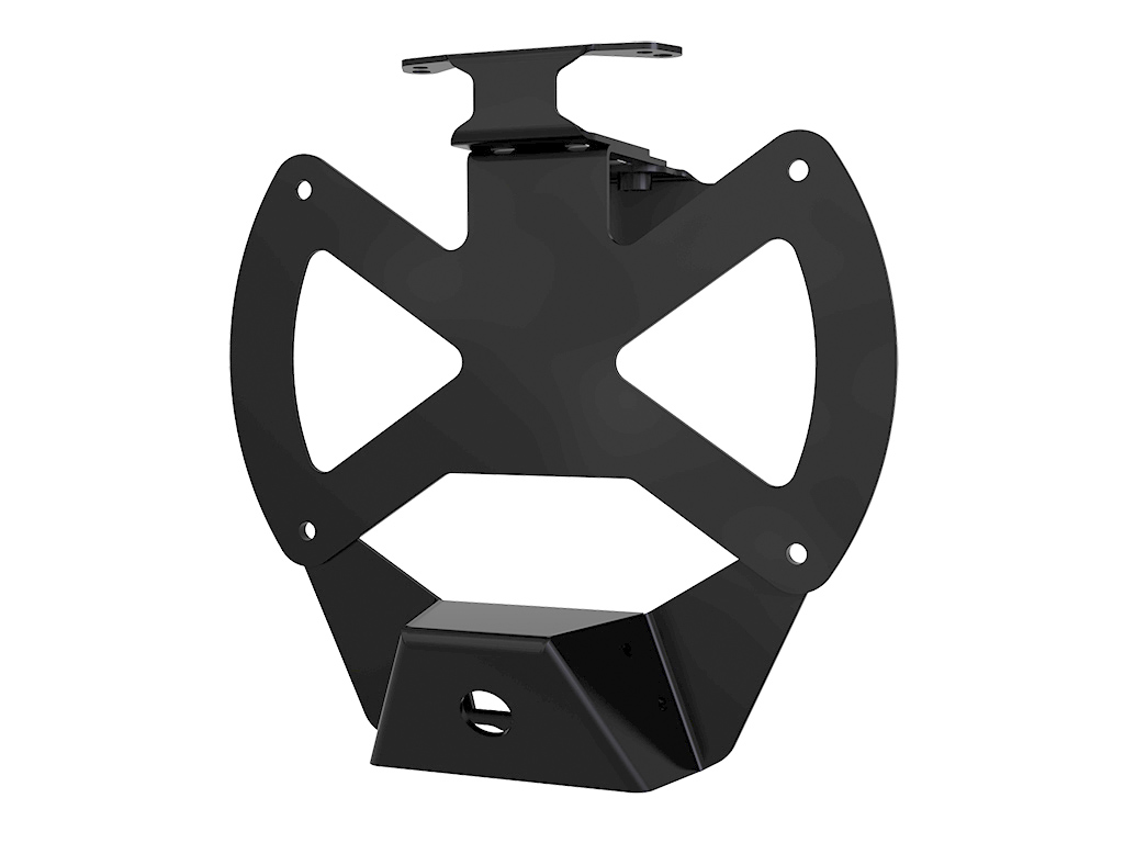 ICON Impact Series Offroad Armor 18-UP JEEP JL LICENSE PLATE RELOCATION KIT 25171