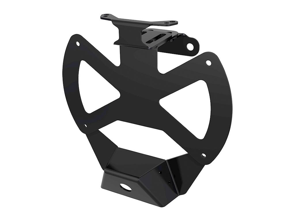 ICON Impact Series Offroad Armor 18-UP JEEP JL LICENSE PLATE RELOCATION KIT 25171