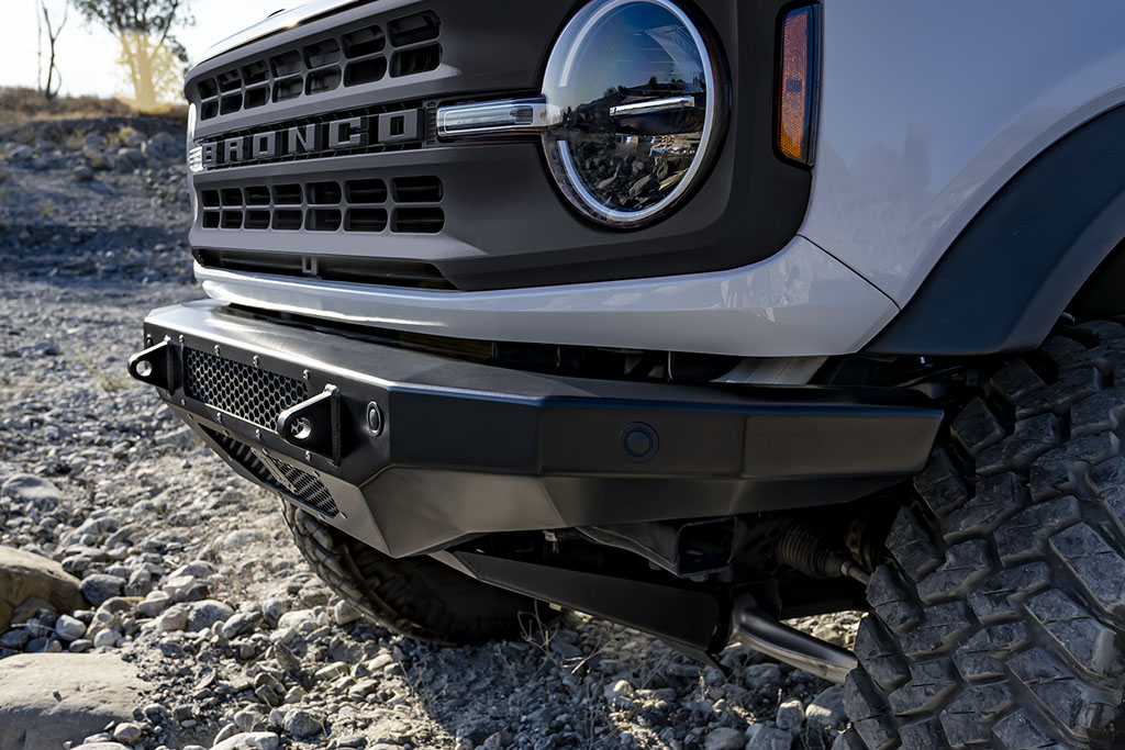 ICON Impact Series Offroad Armor 21-23 FORD BRONCO TRAIL SERIES FRONT BUMPER 45203