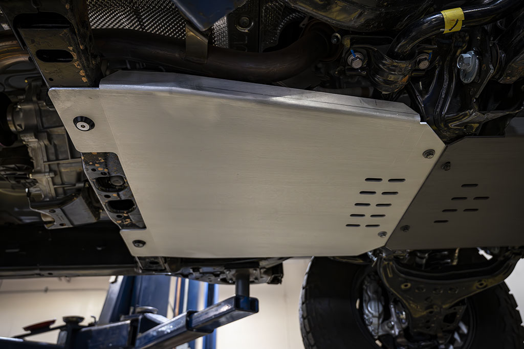 ICON Impact Series Offroad Armor 24-25 TACOMA/25 4RUNNER GAS TRANSMISSION SKID PLATE 56117