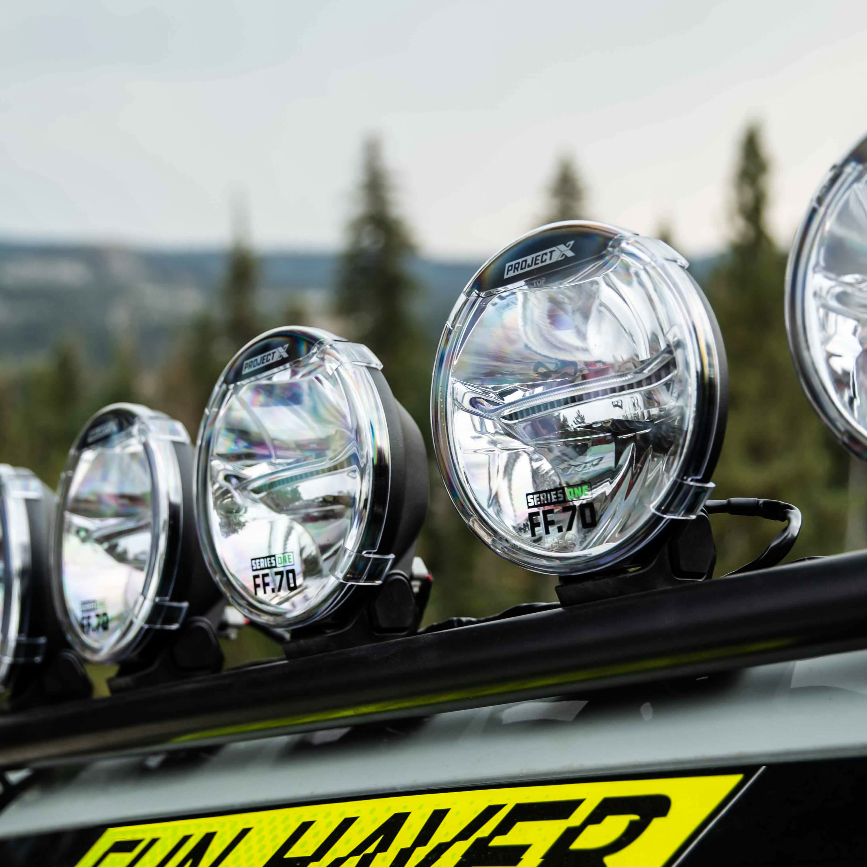 PROJECT X CLEAR LED LIGHT LENS PROTECTOR AC538807-1