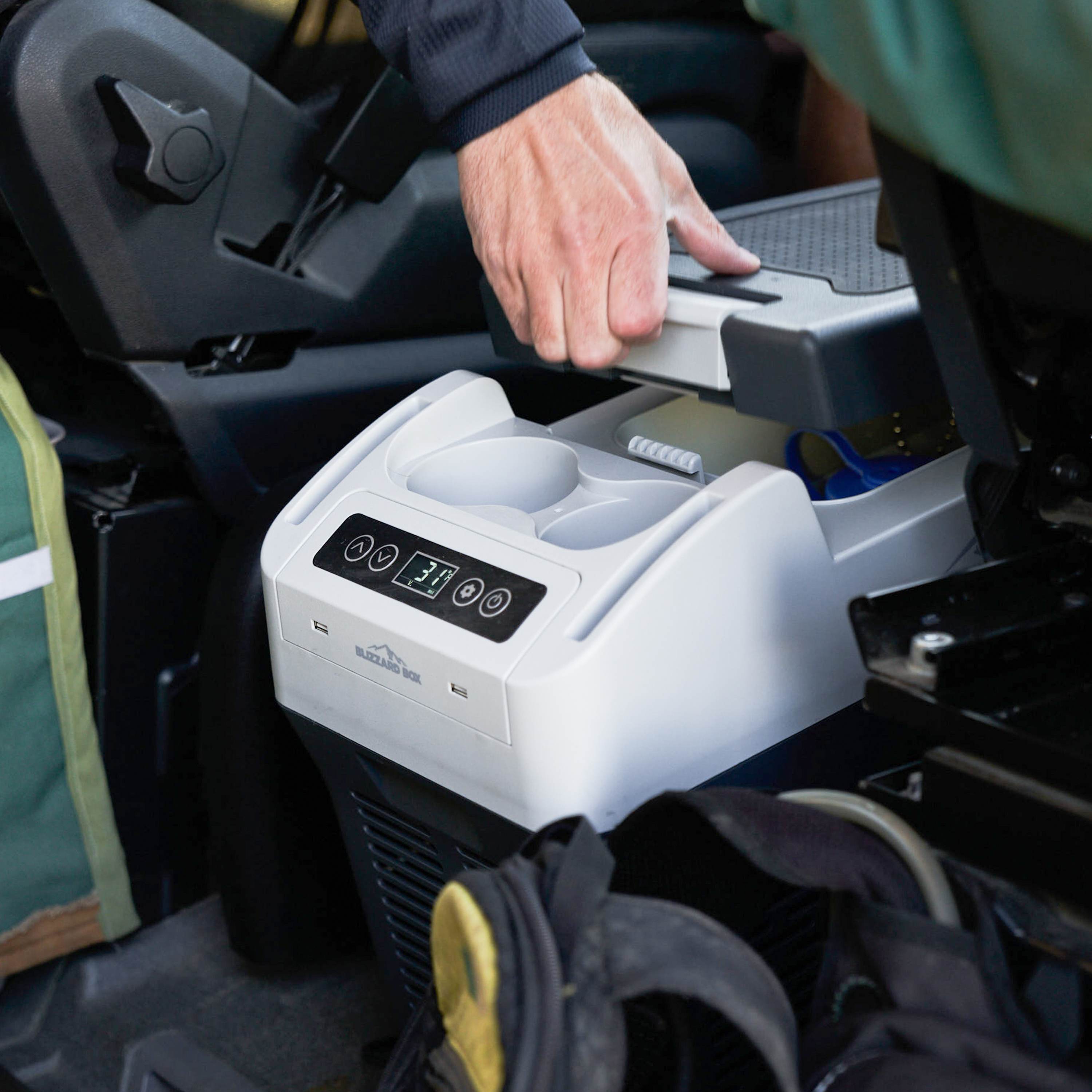 PROJECT X Blizzard Box 13-Quart Portable Electric Cooler AC532650-1