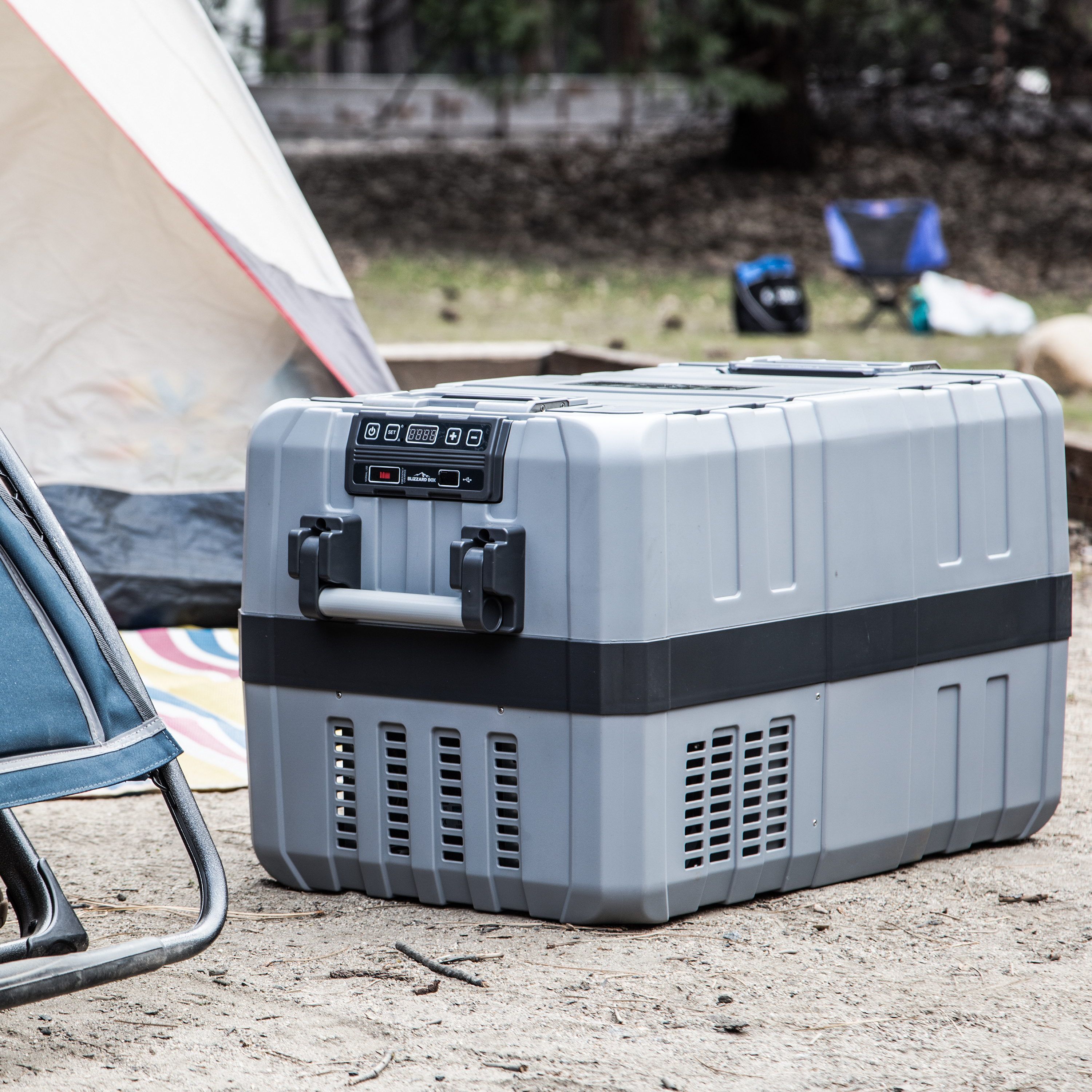 PROJECT X Blizzard Box 56-Quart Portable Electric Cooler AC57859-1