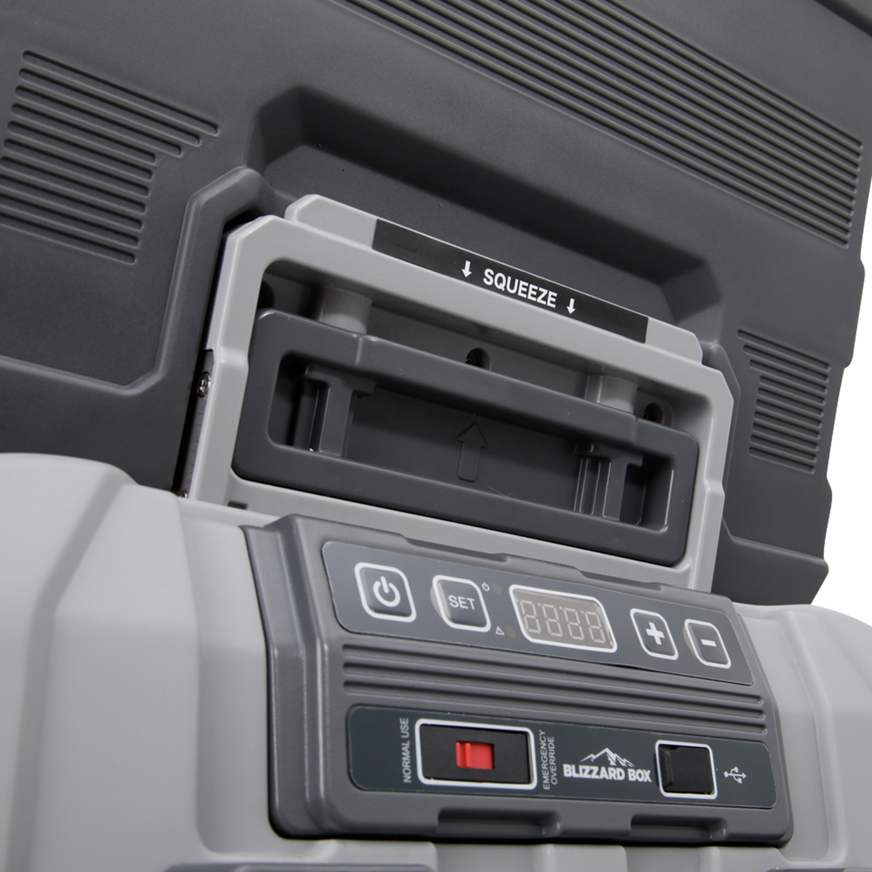 PROJECT X Blizzard Box 56-Quart Portable Electric Cooler AC57859-1