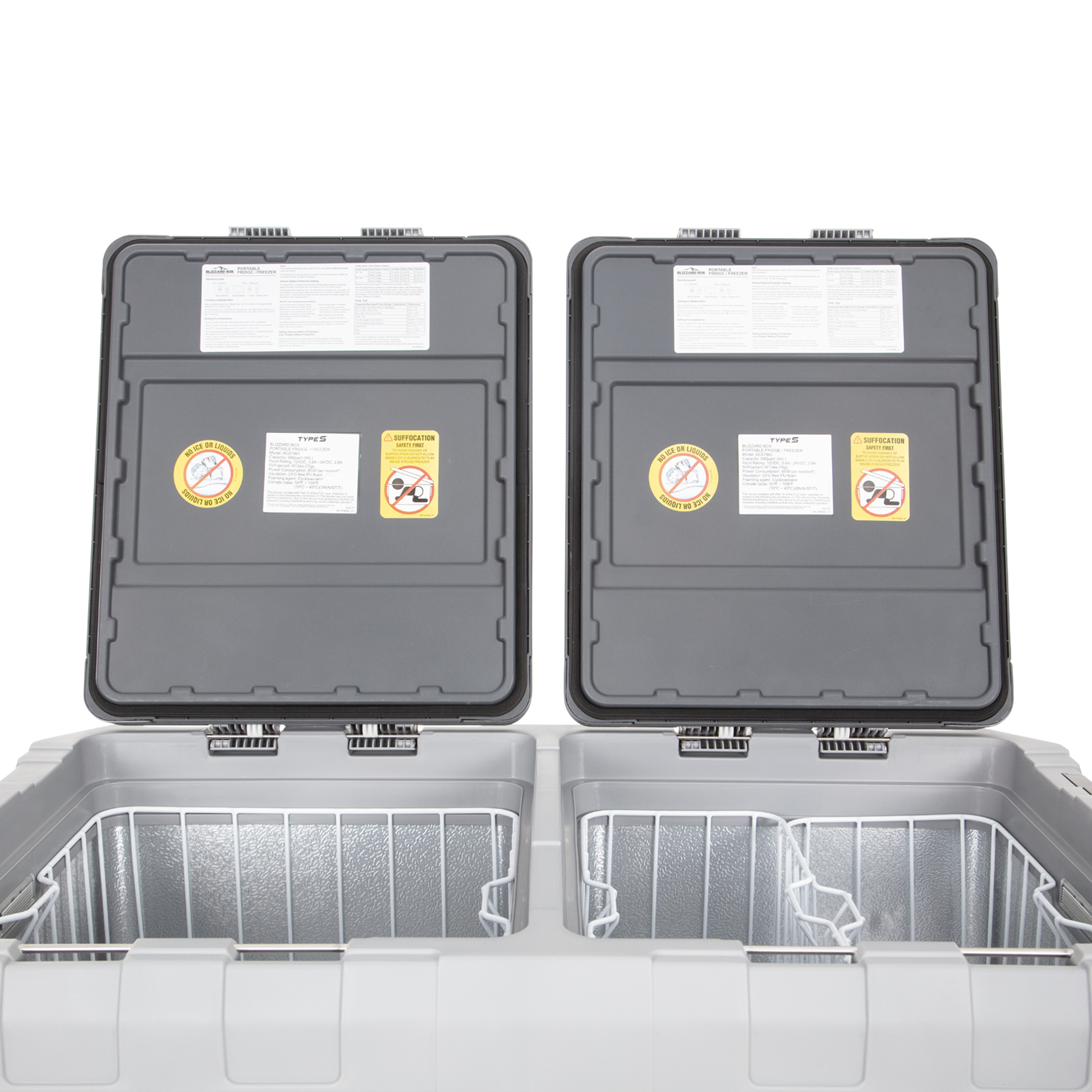 PROJECT X Blizzard Box 99-Quart Portable Electric Cooler AC57860-1