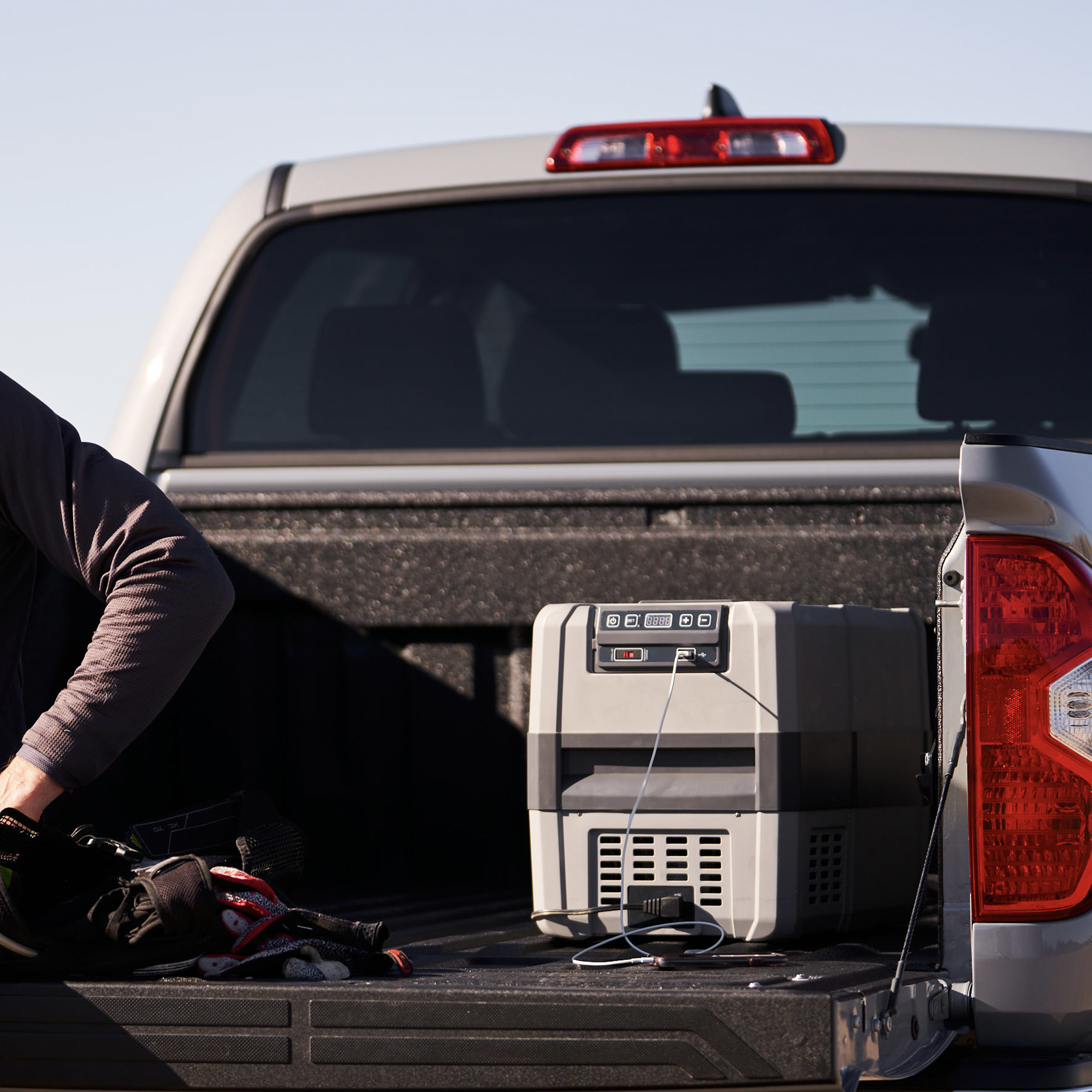 PROJECT X Blizzard Box 22-Quart Portable Electric Cooler AC58153-1